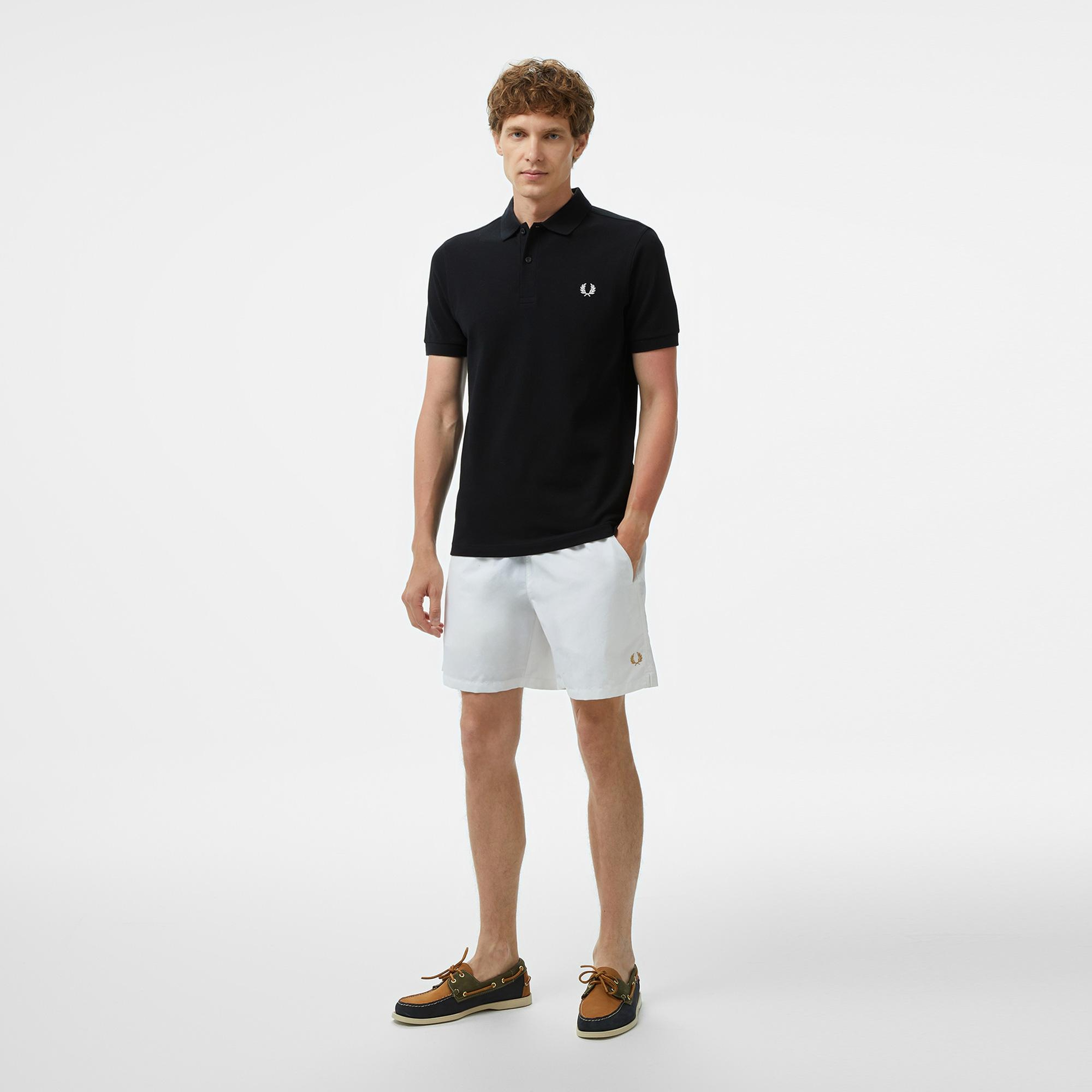 Fred Perry Erkek Siyah Polo