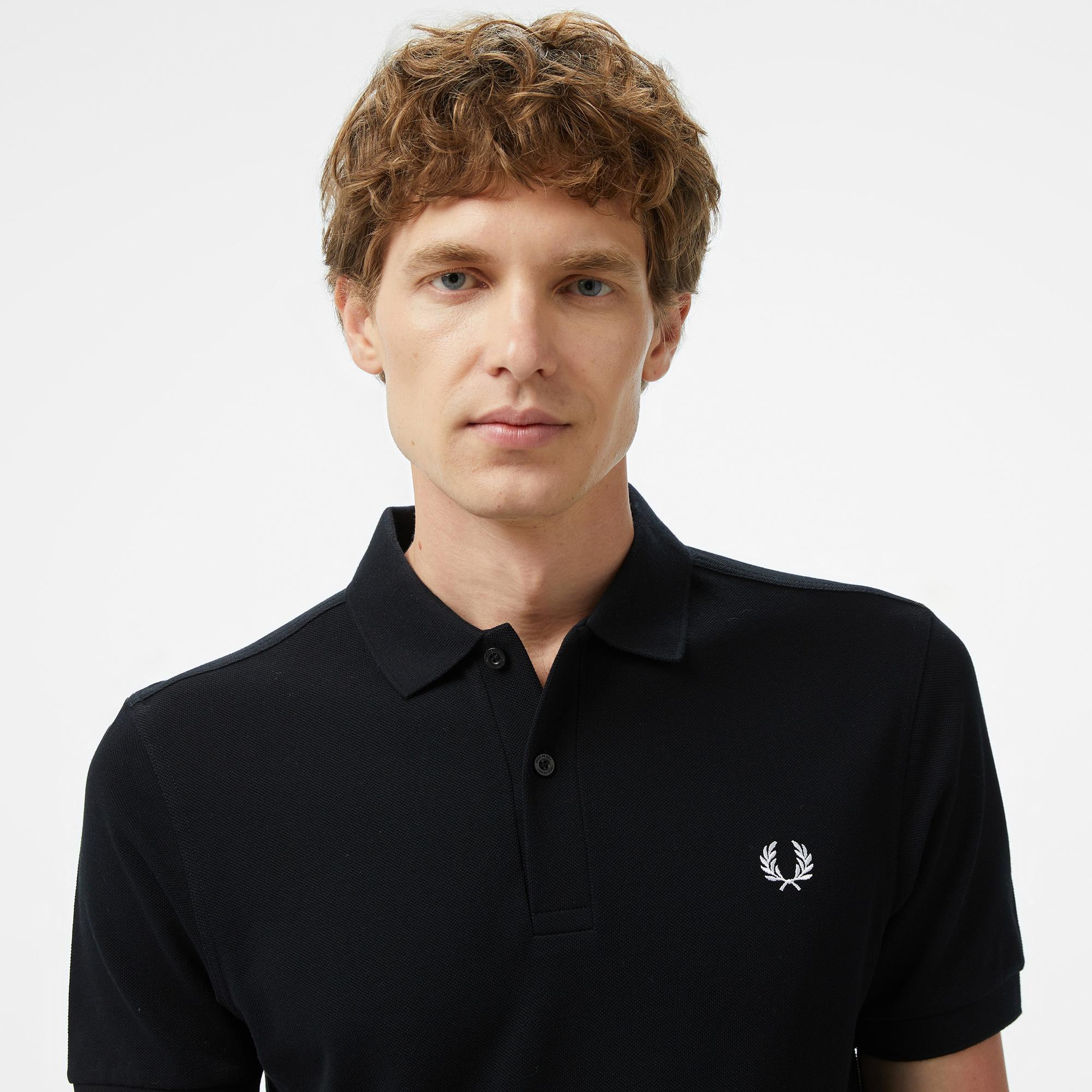 Fred Perry Erkek Siyah Polo