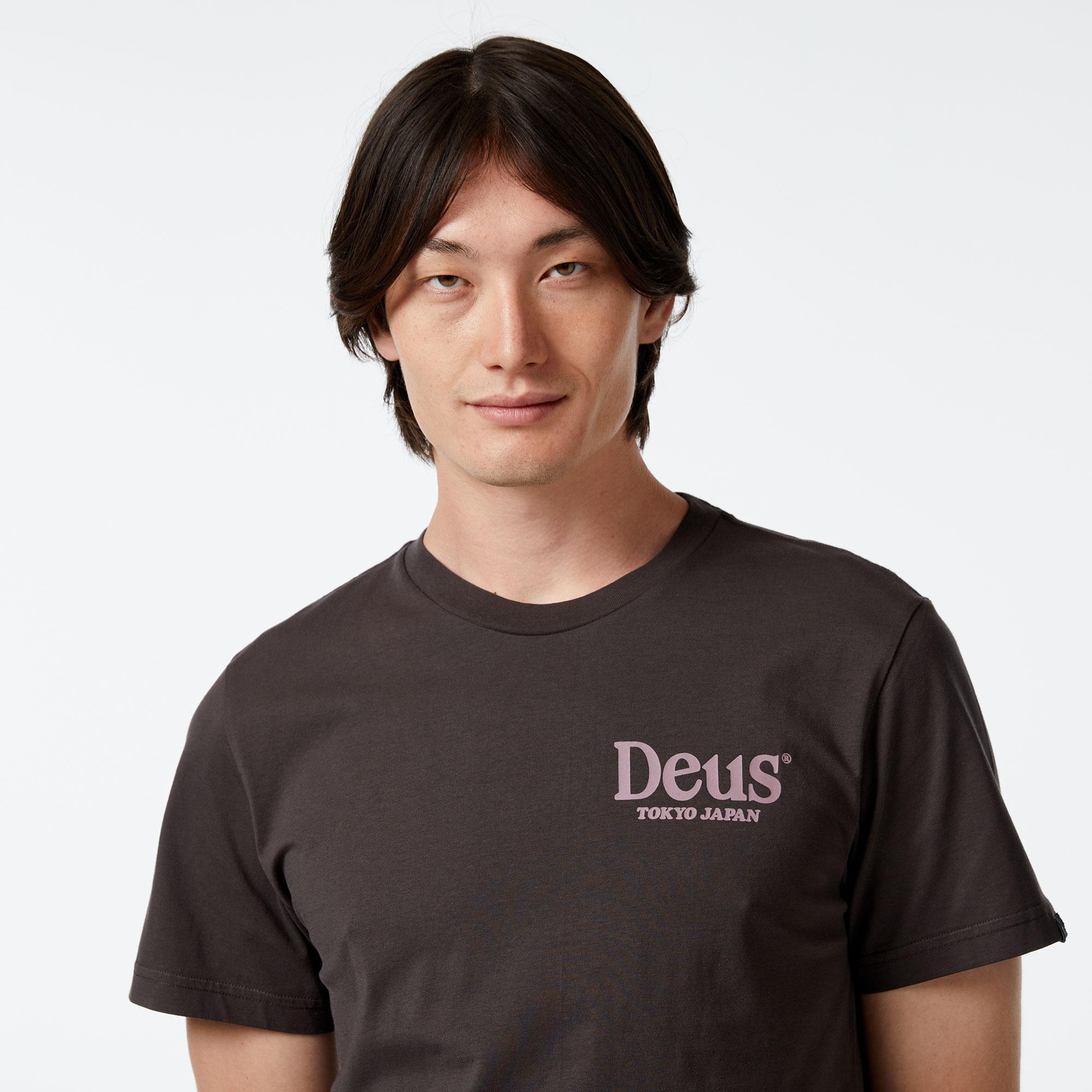 Deus Ex Machina Metro Erkek Kahverengi T-Shirt