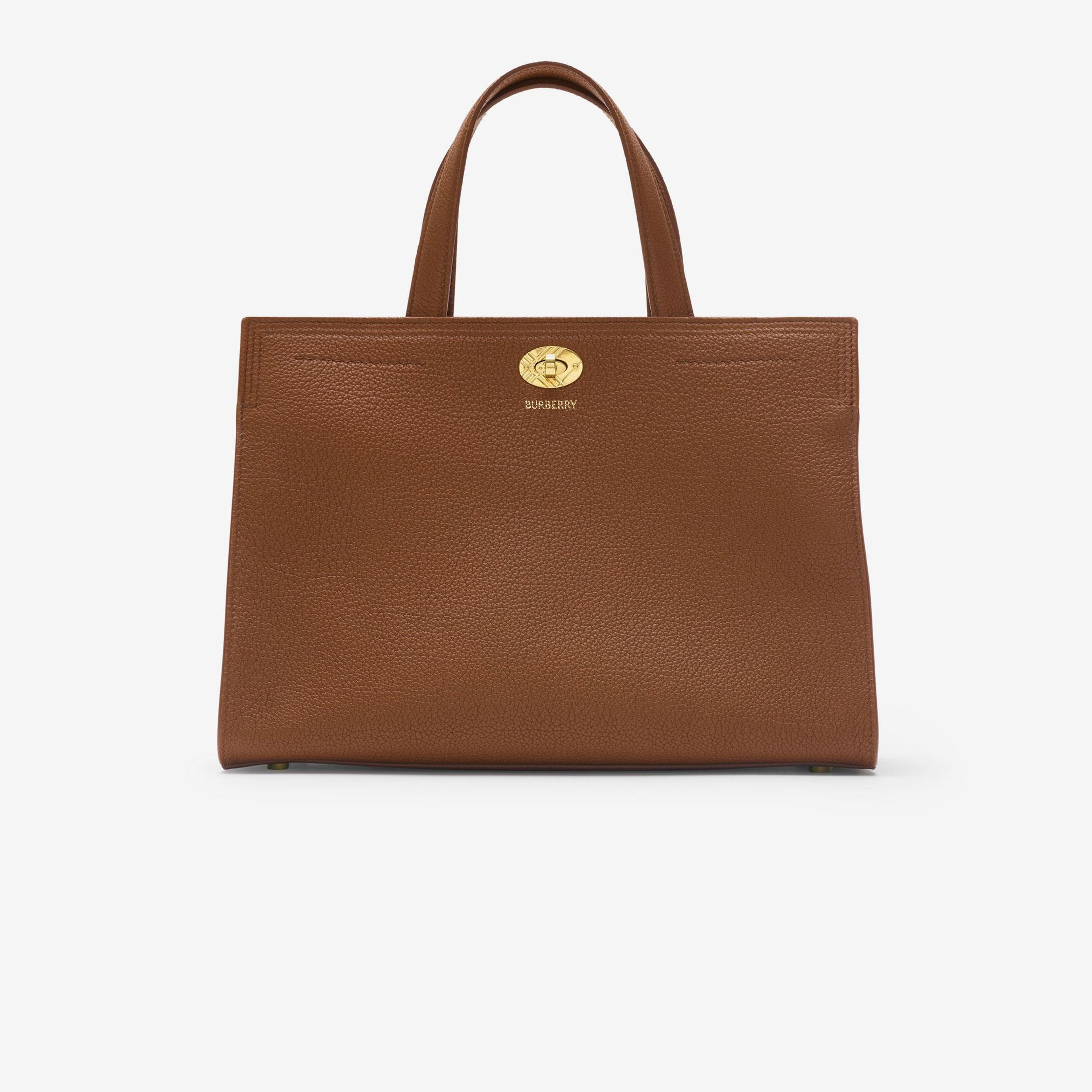 Burberry Small Cotswolds Tote Kadın Kahverengi Omuz Çantası