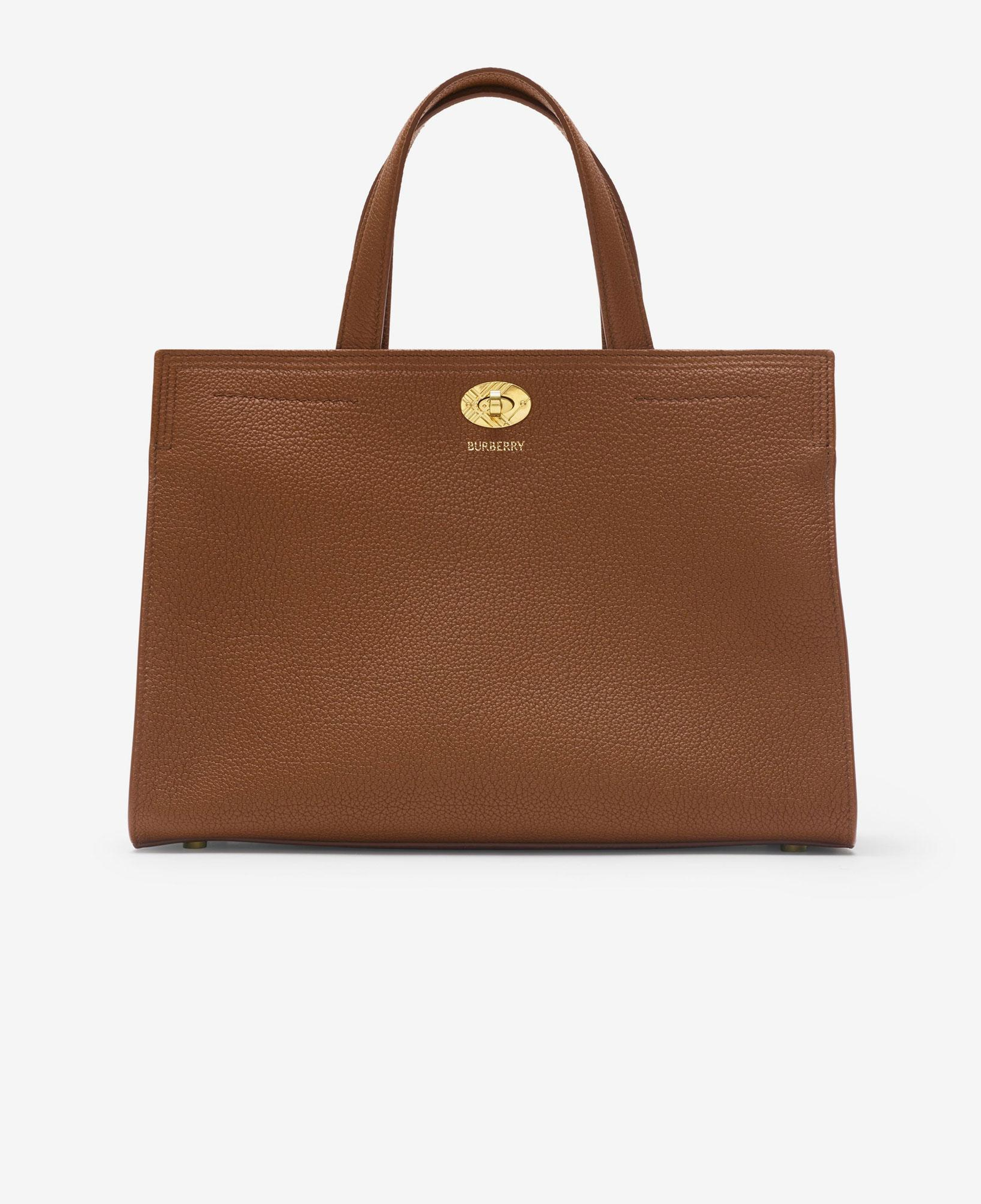 Burberry Small Cotswolds Tote Kadın Kahverengi Omuz Çantası
