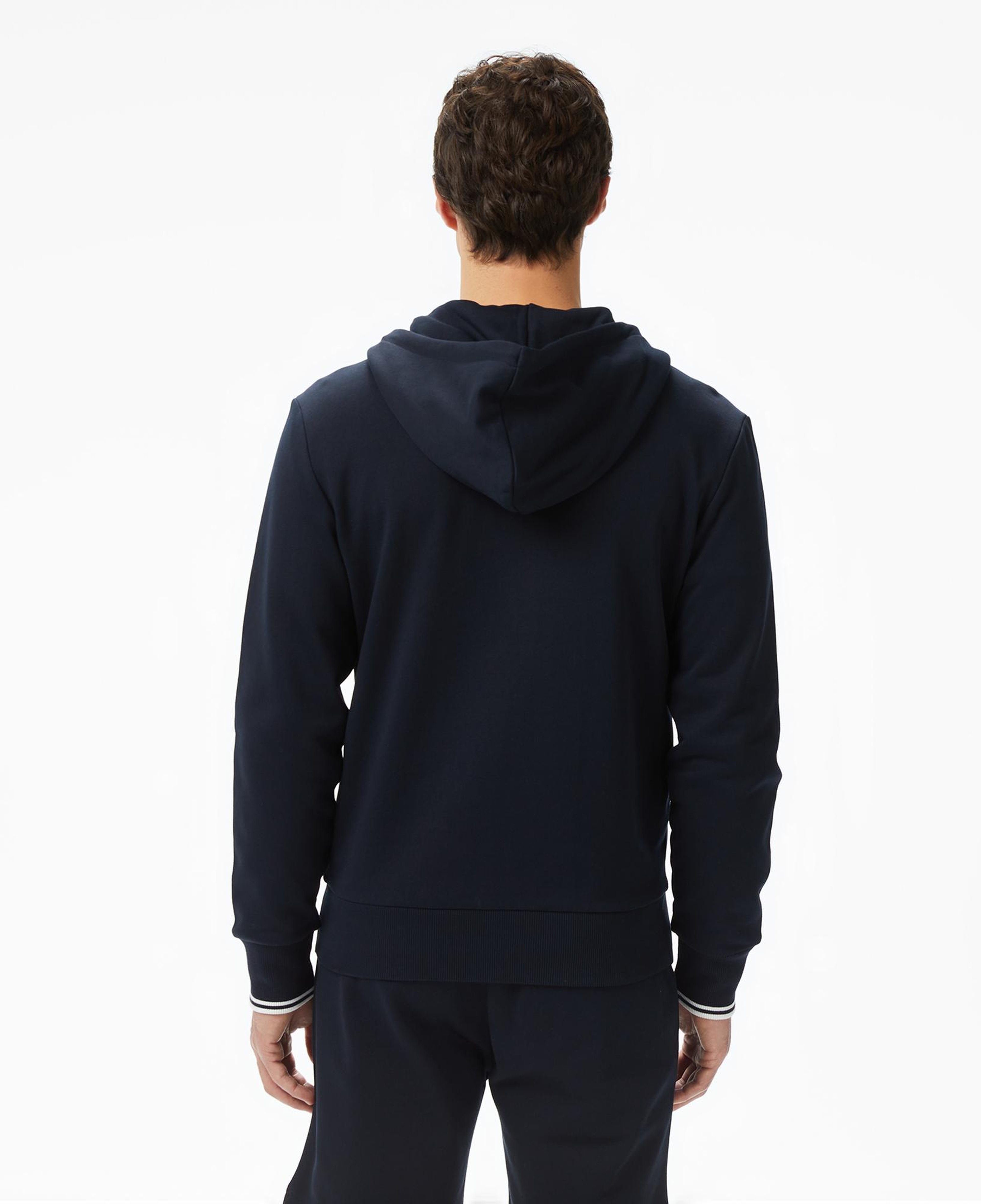 Fred Perry Erkek Lacivert Hoodie