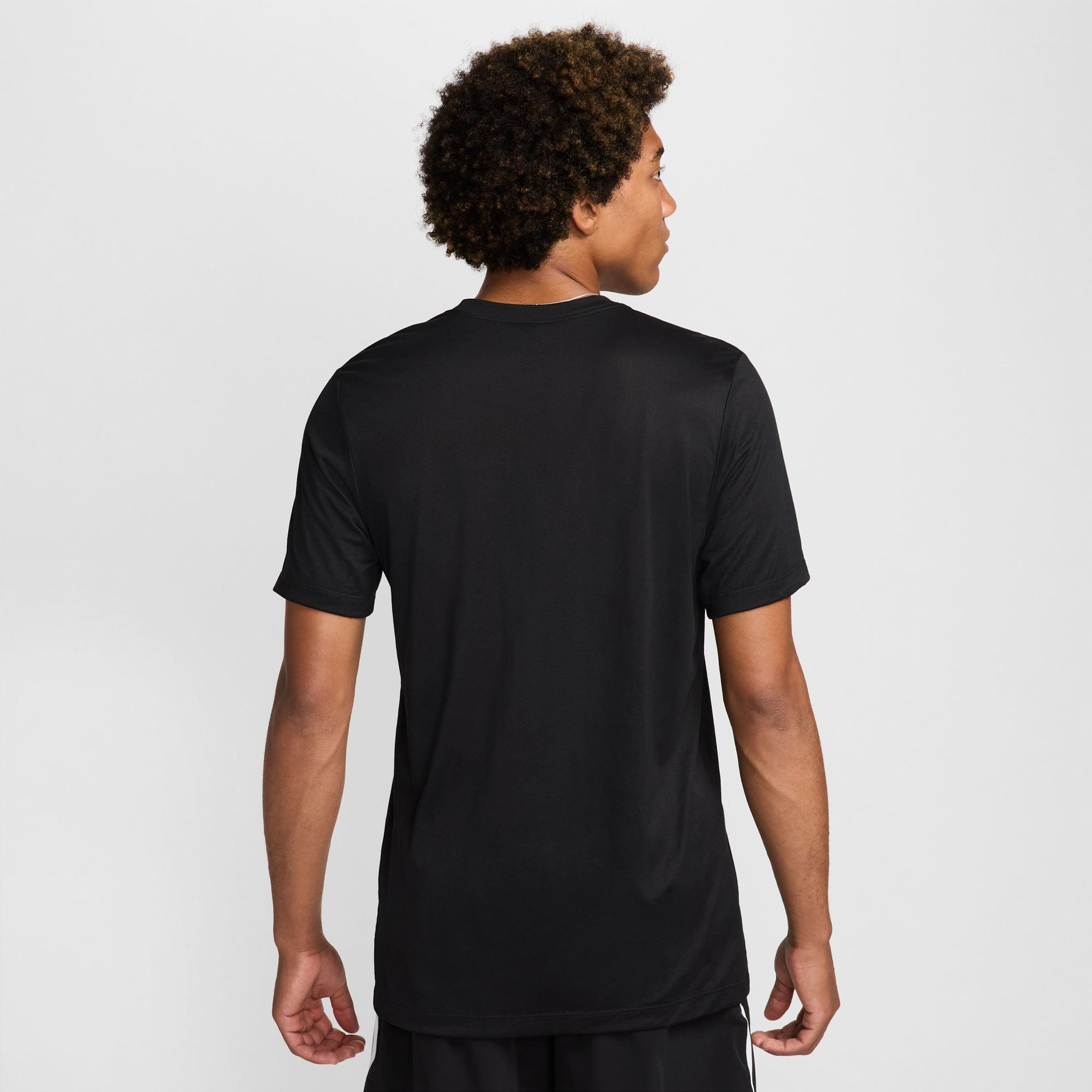 Nike Dri-Fit Relaged Icon Erkek Siyah T-Shirt