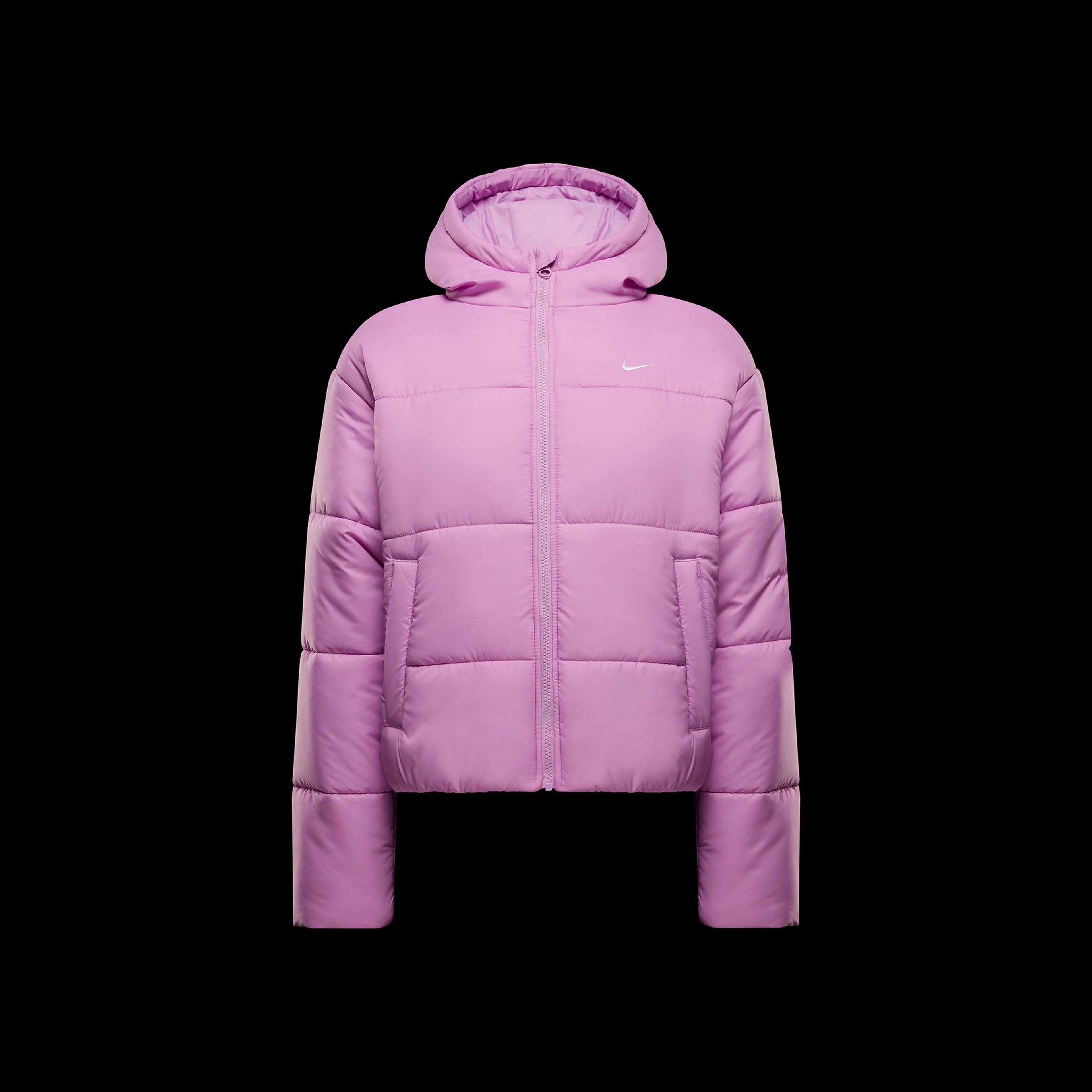 Nike Sportswear Classic Puffer Kadın Pembe Mont
