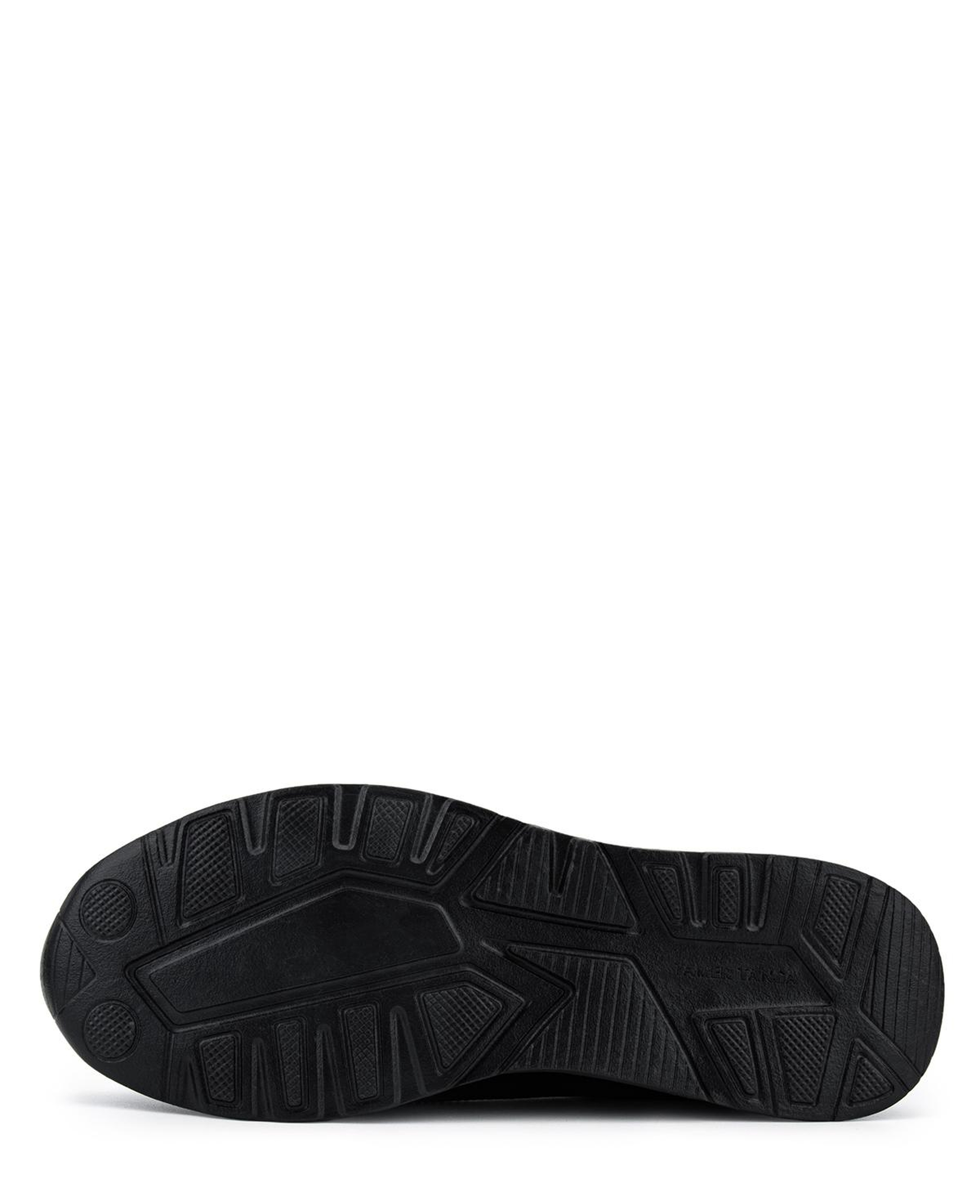 Tamer Tanca Erkek Hakiki Deri Siyah Sneakers & Spor Ayakkabı