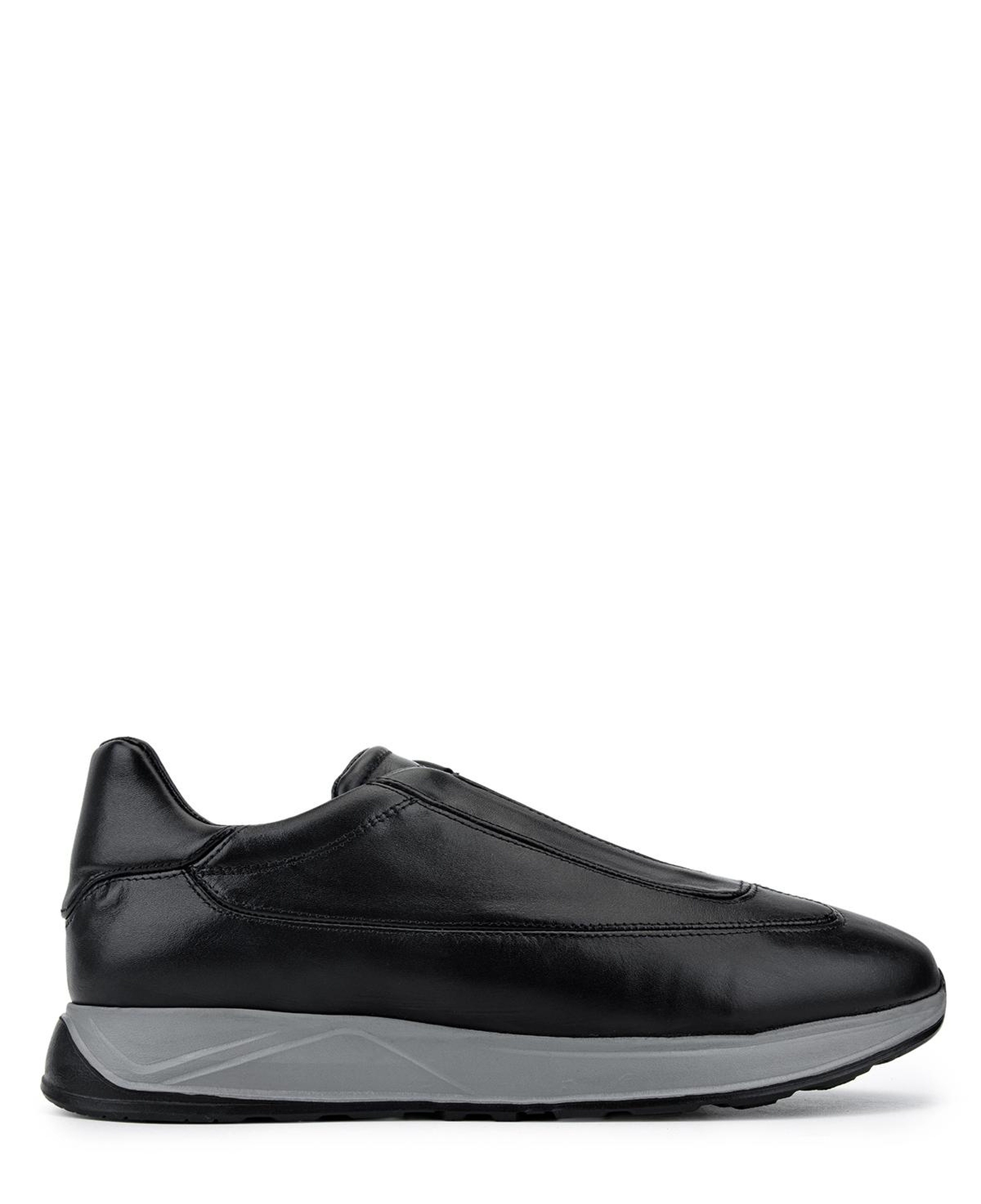Tamer Tanca Erkek Hakiki Deri Siyah Sneakers & Spor Ayakkabı