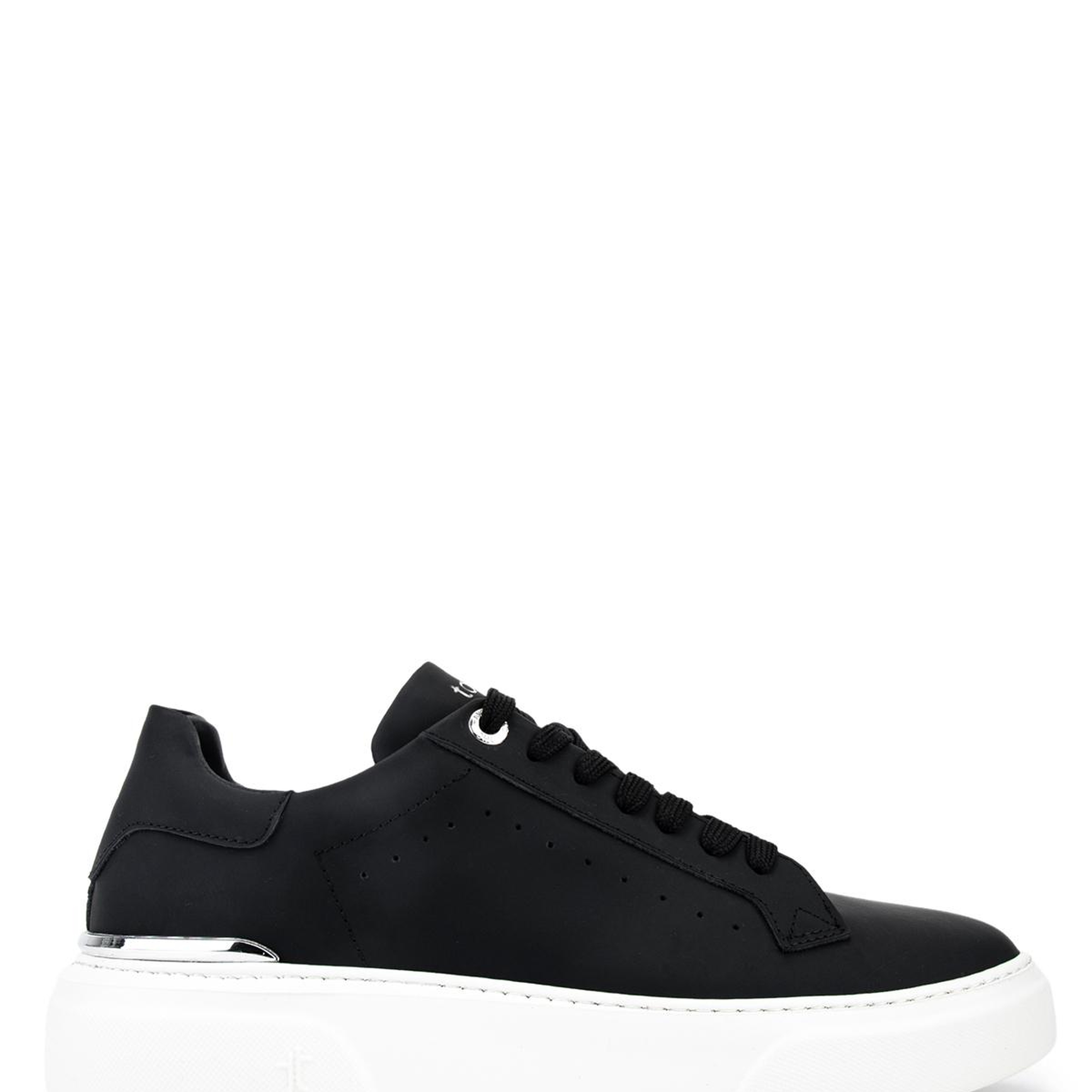 Tamer Tanca Erkek Hakiki Deri Siyah Sneakers & Spor Ayakkabı