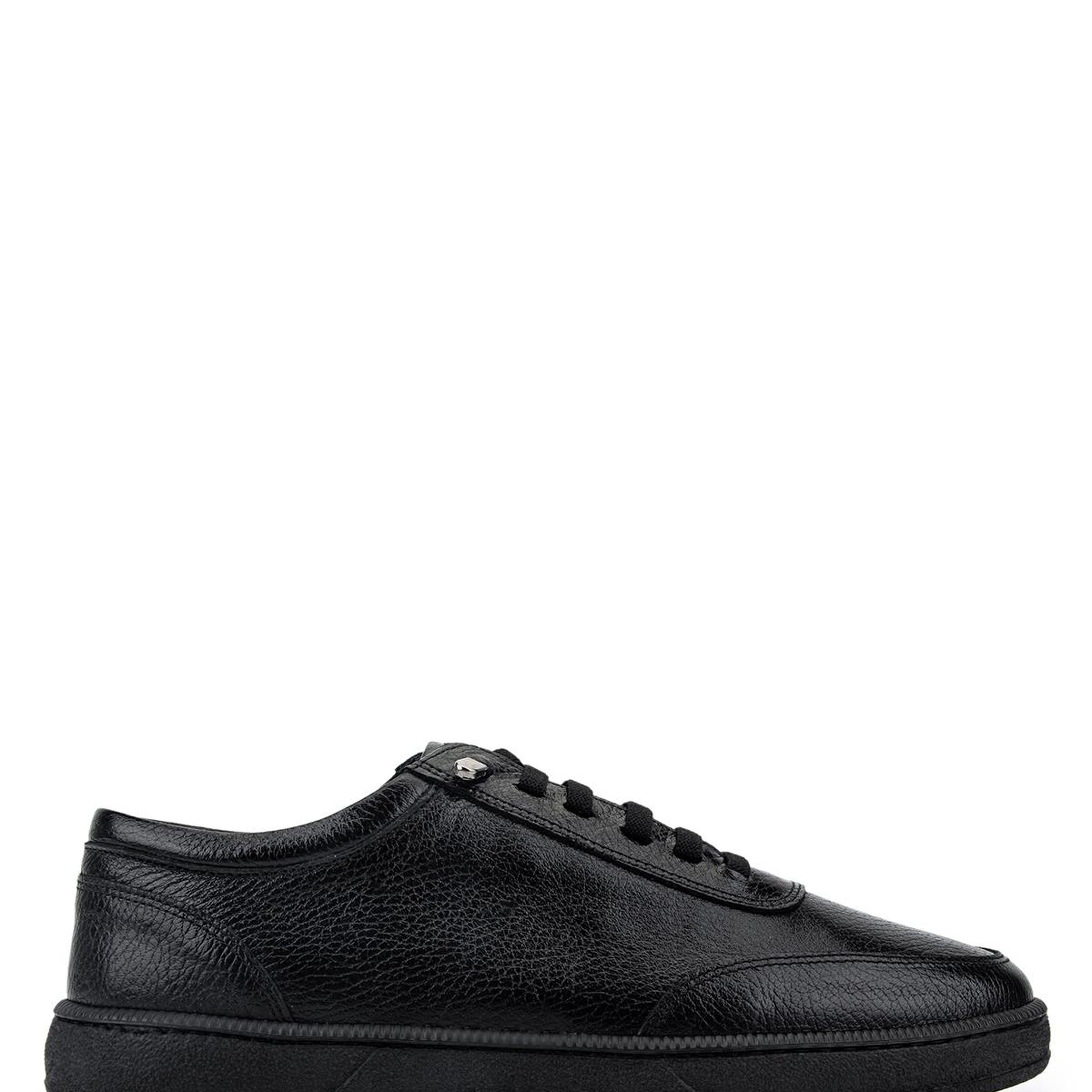 Tamer Tanca Erkek Hakiki Deri Siyah Sneakers & Spor Ayakkabı
