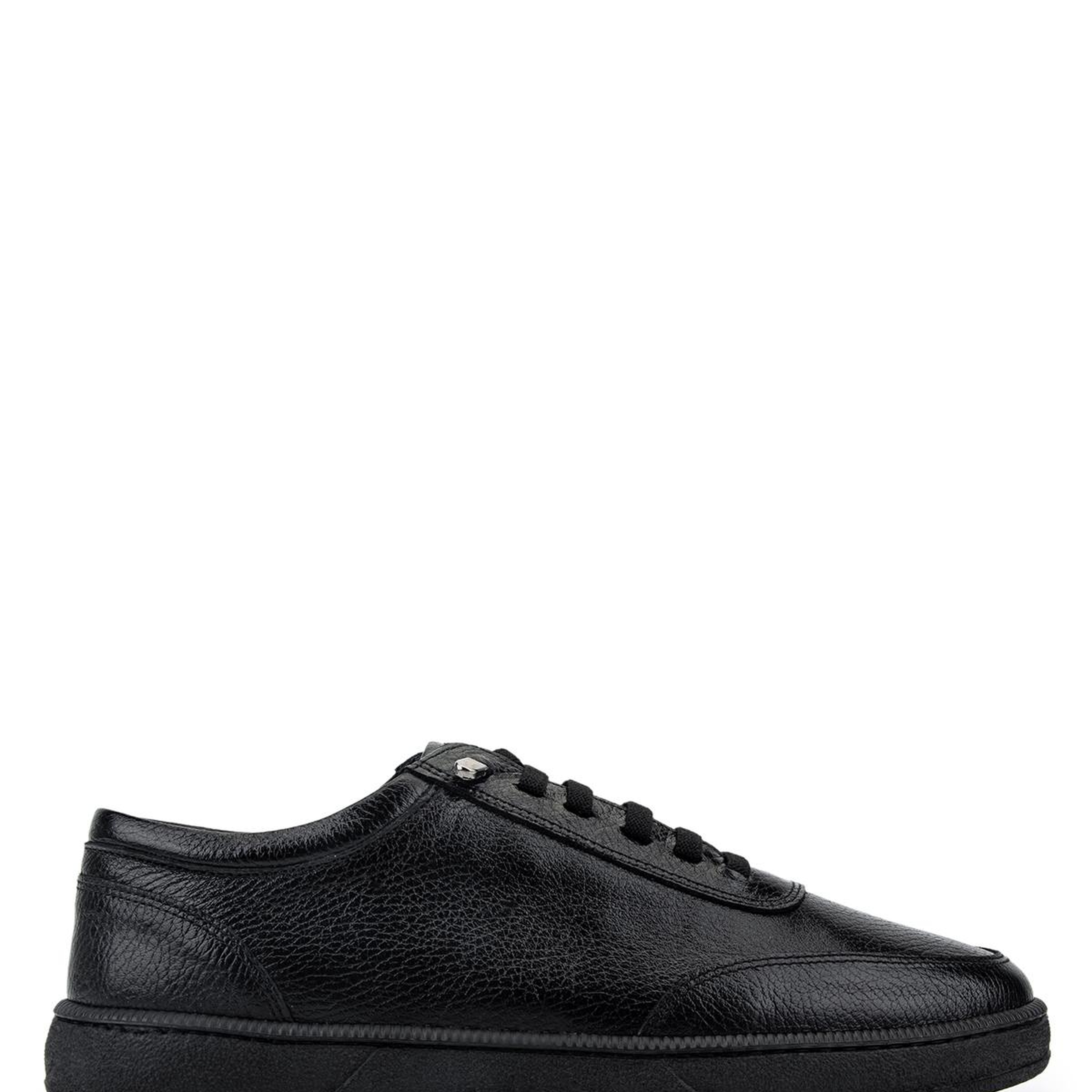 Tamer Tanca Erkek Hakiki Deri Siyah Sneakers & Spor Ayakkabı
