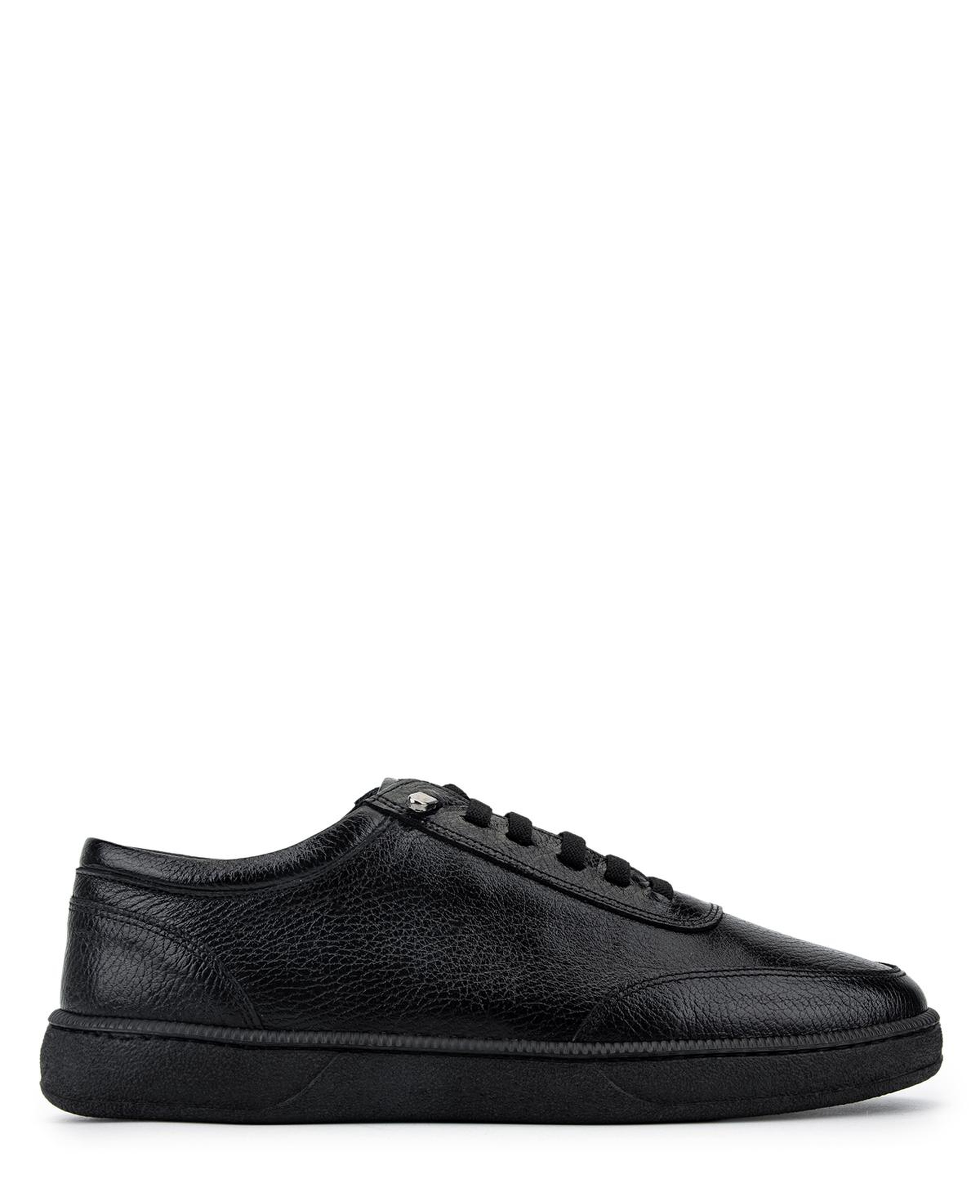 Tamer Tanca Erkek Hakiki Deri Siyah Sneakers & Spor Ayakkabı