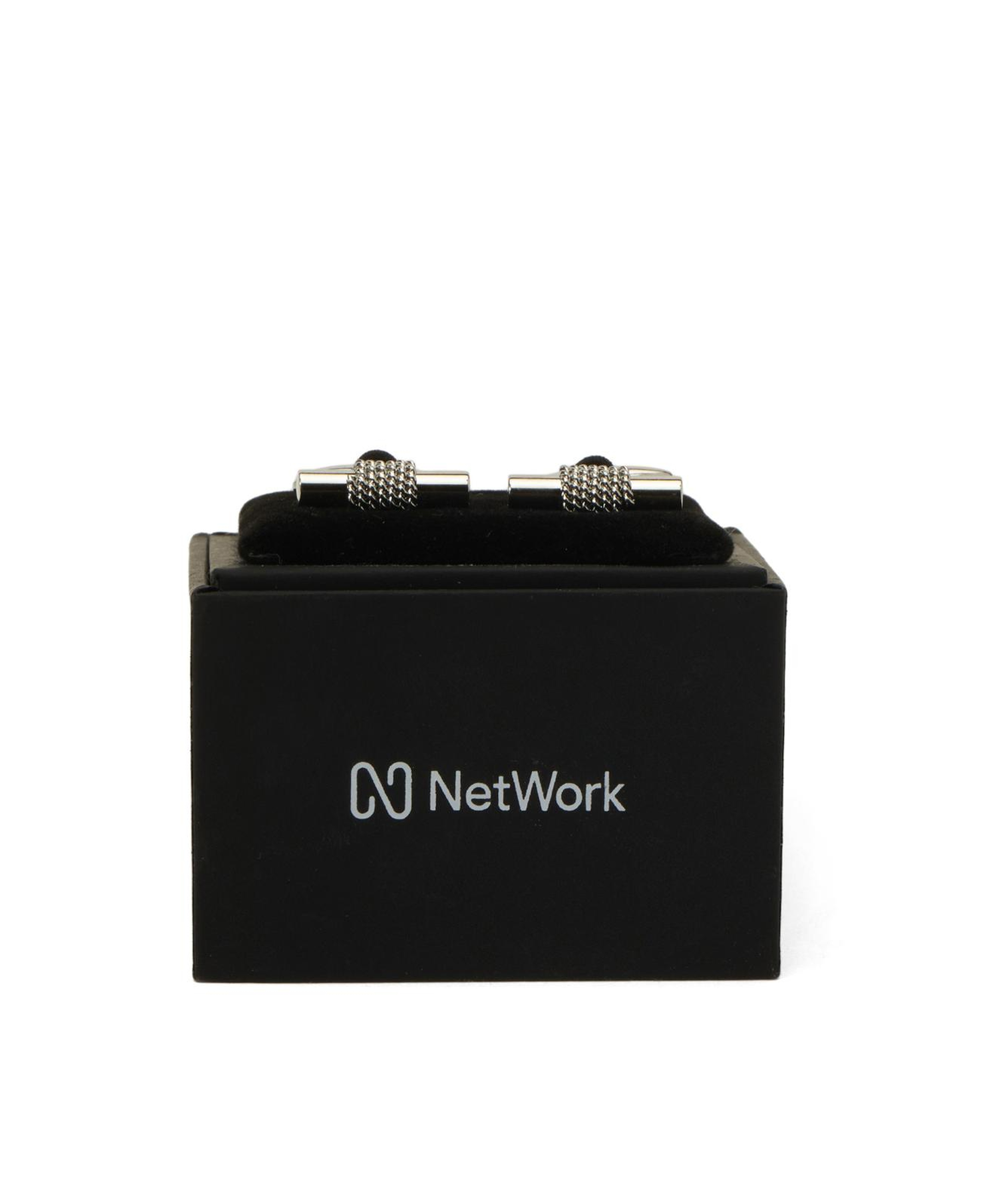 Network Erkek Silver Kol Düğmesi