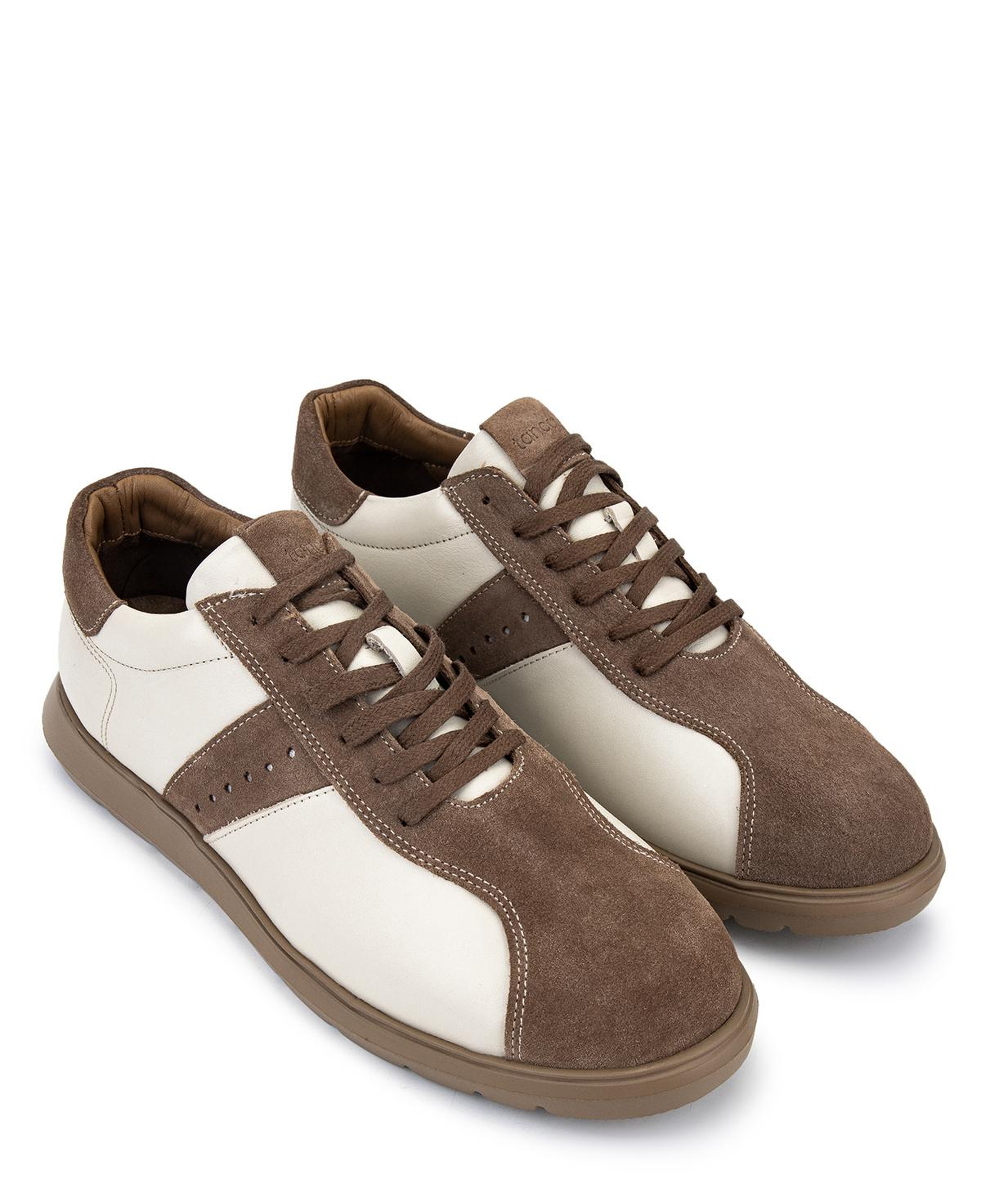 Tamer Tanca Erkek Hakiki Deri Bej Sneakers & Spor Ayakkabı
