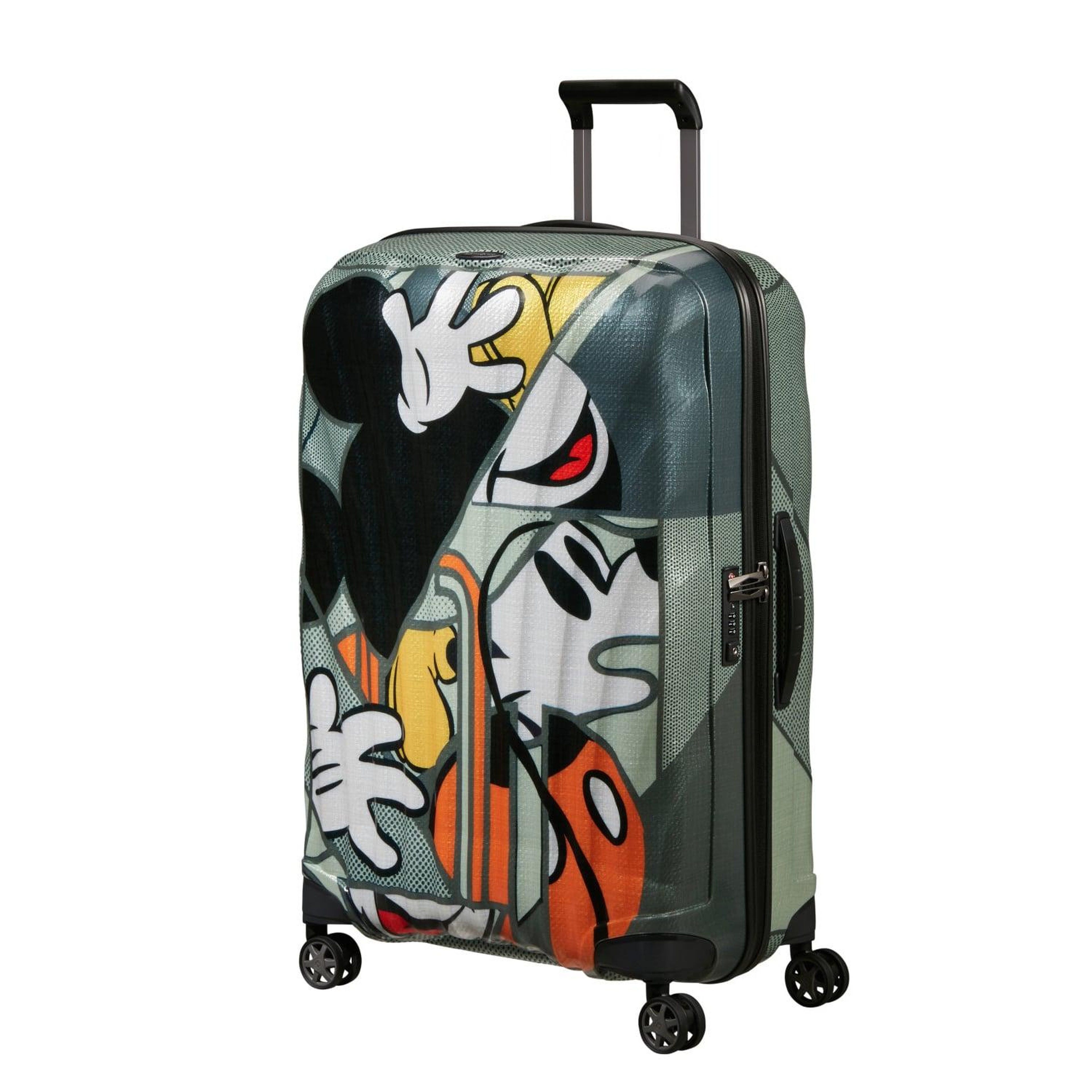Samsonite C-Lite Disney Yeşil - Spinner 75/28 Büyük Boy Valiz
