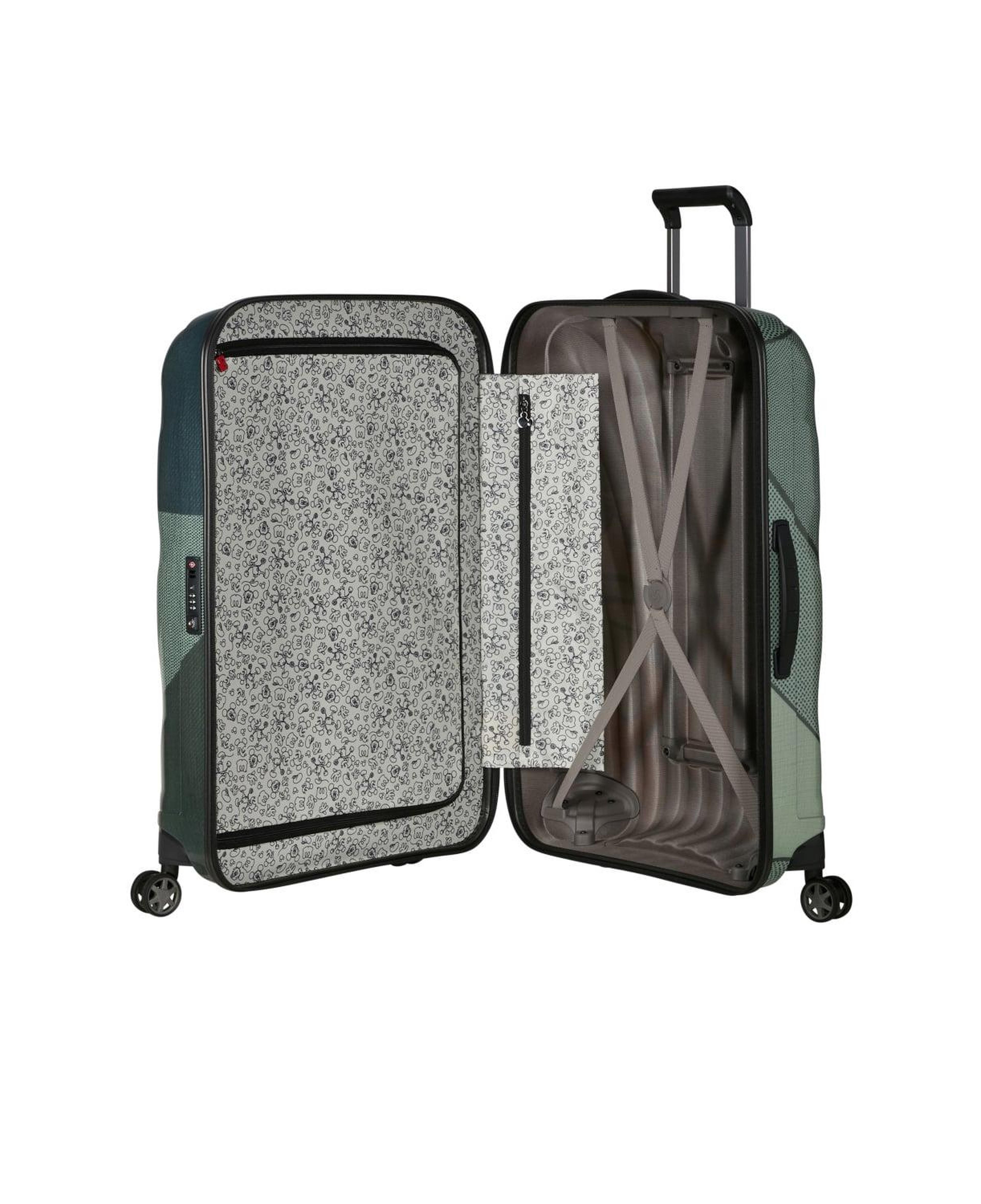 Samsonite C-Lite Disney Yeşil - Spinner 75/28 Büyük Boy Valiz