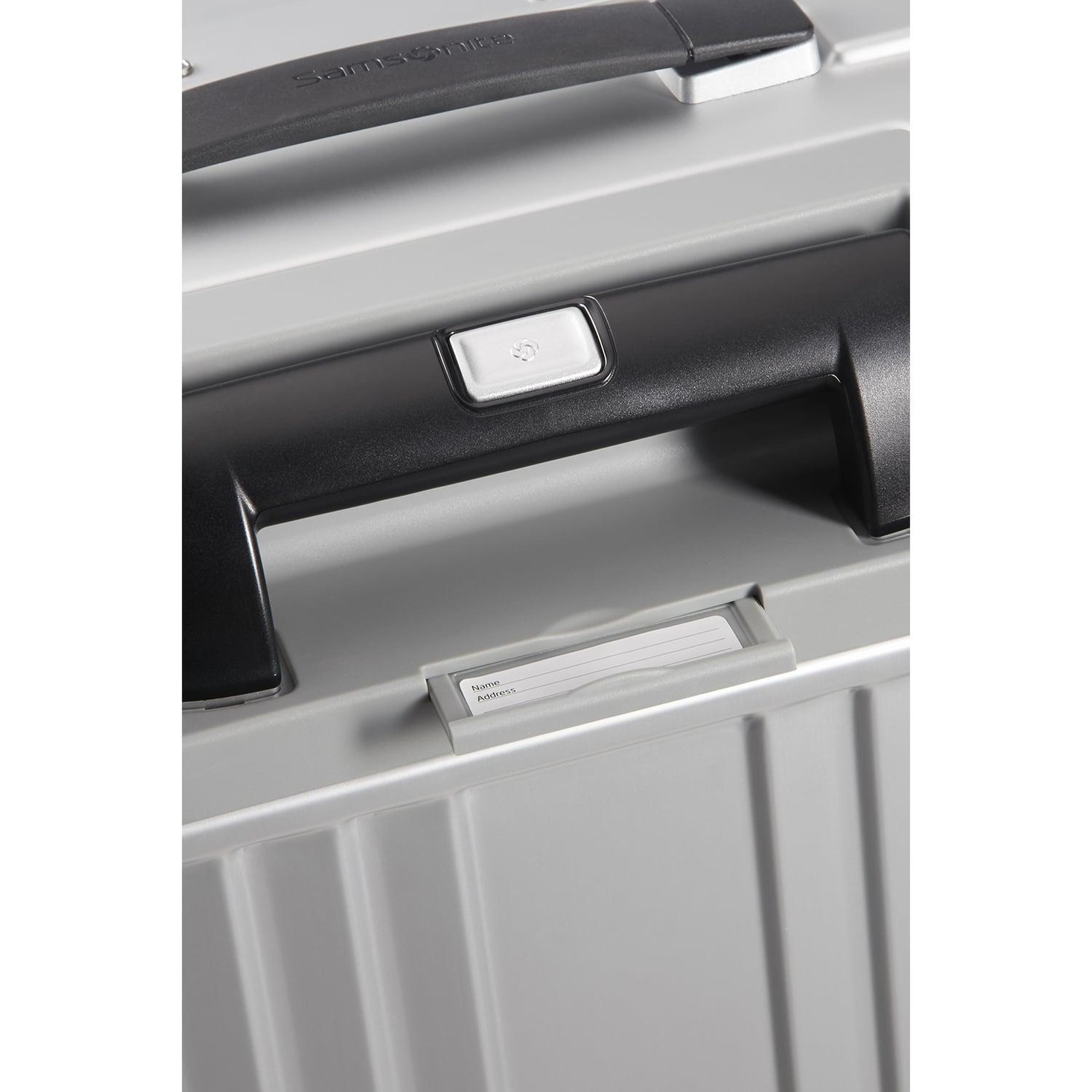 Samsonite Lite Box Alu - Gümüş 74/27 Dikey Büyük Boy Valiz