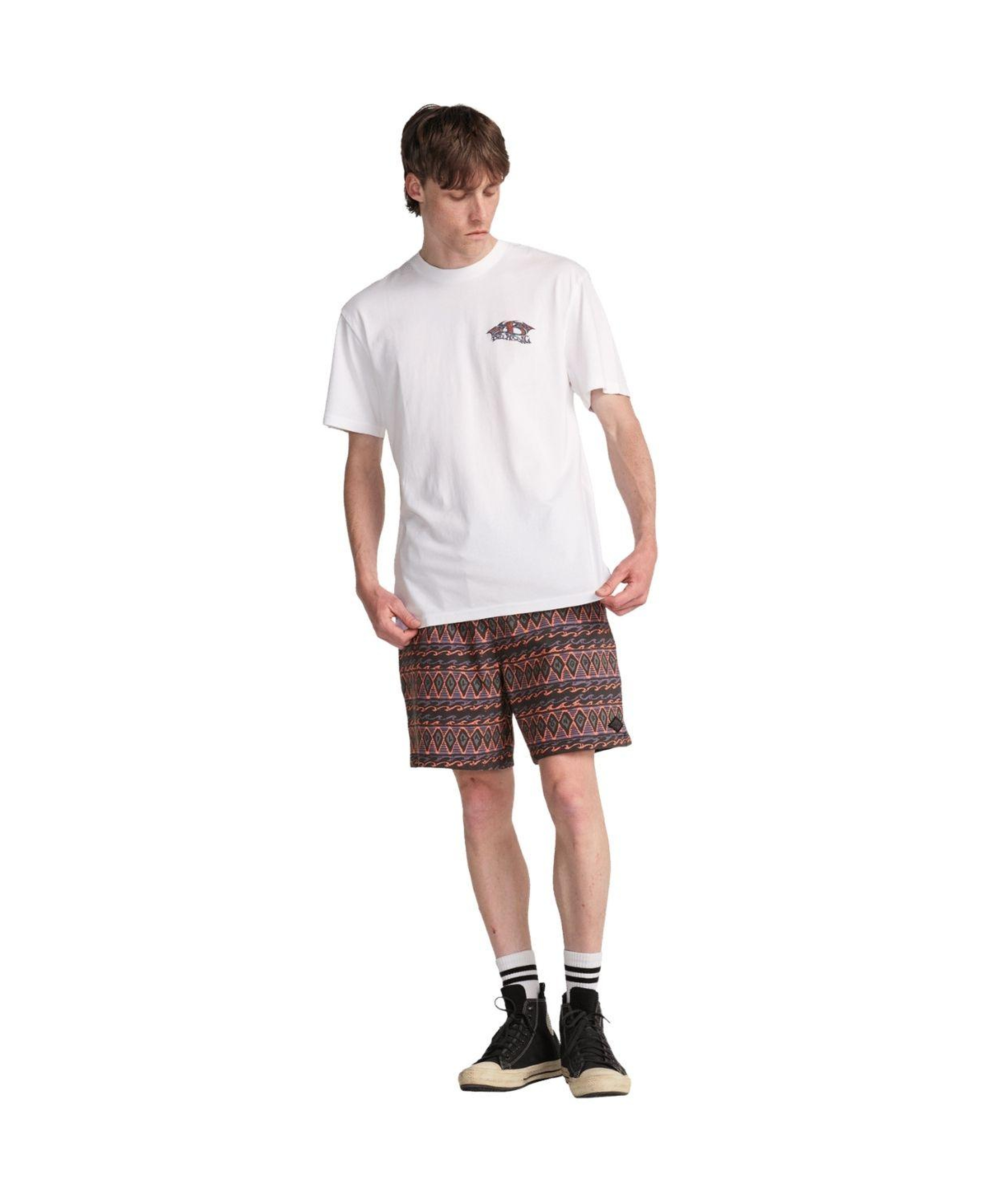 Billabong Re Issue Erkek Beyaz Tişört