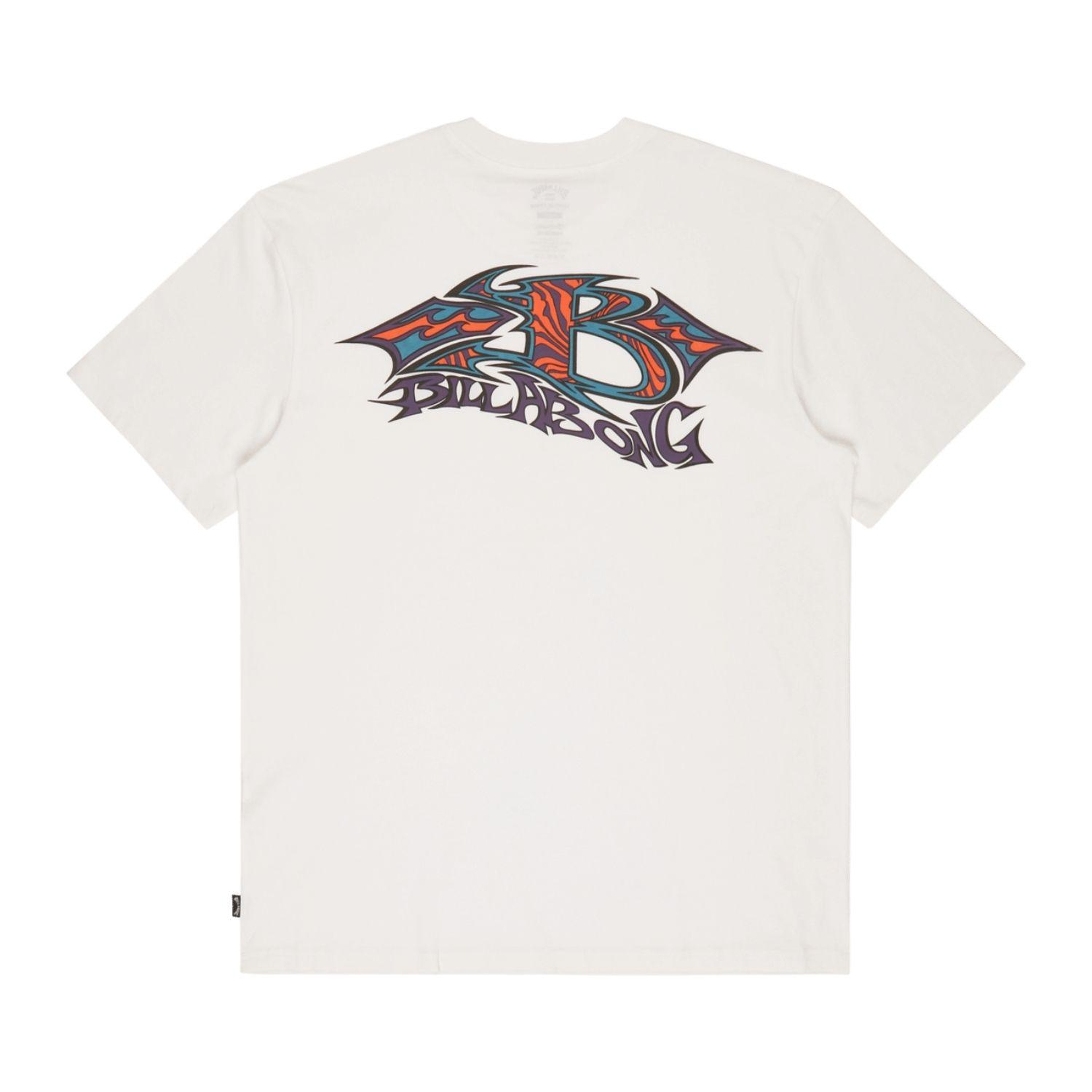 Billabong Re Issue Erkek Beyaz Tişört