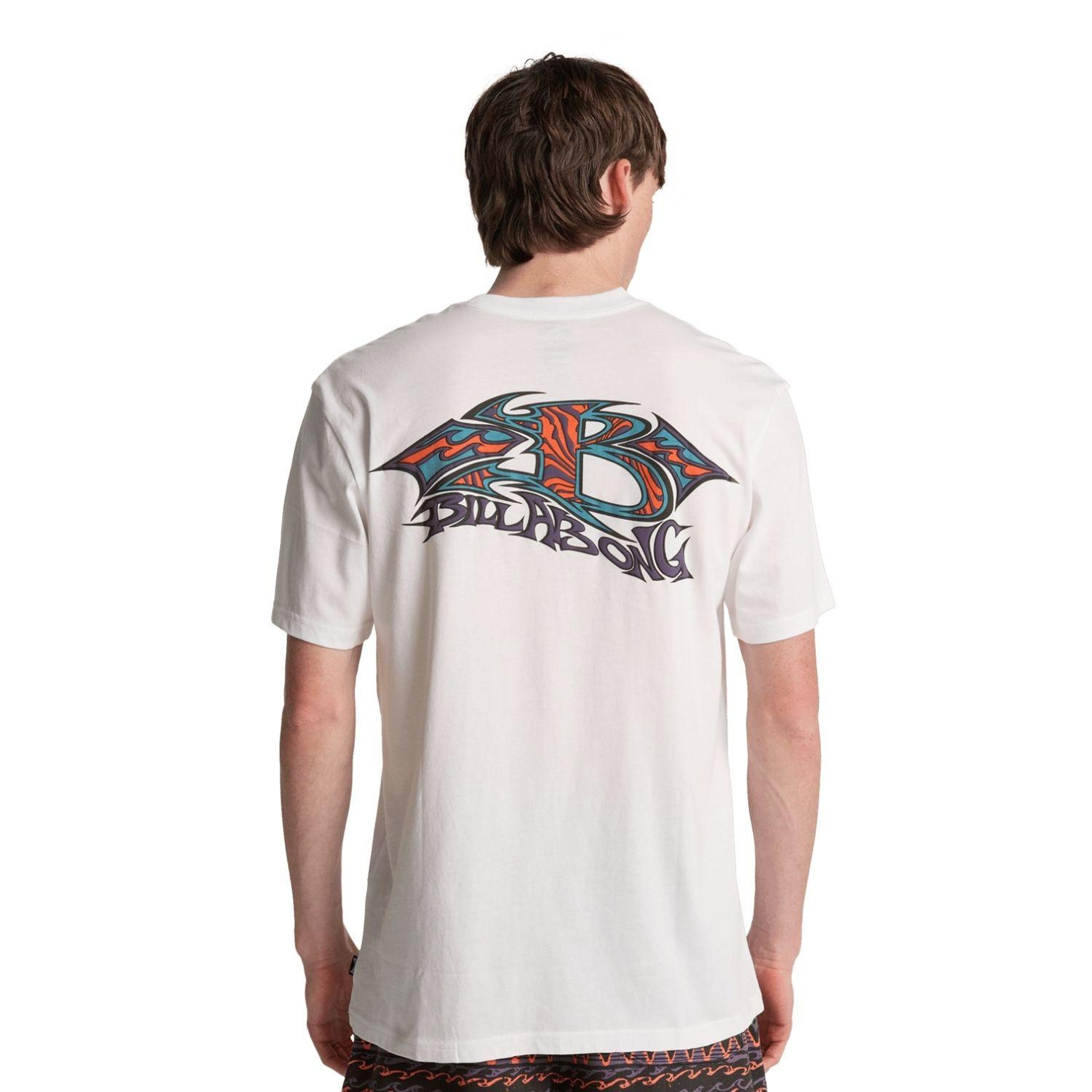 Billabong Re Issue Erkek Beyaz Tişört