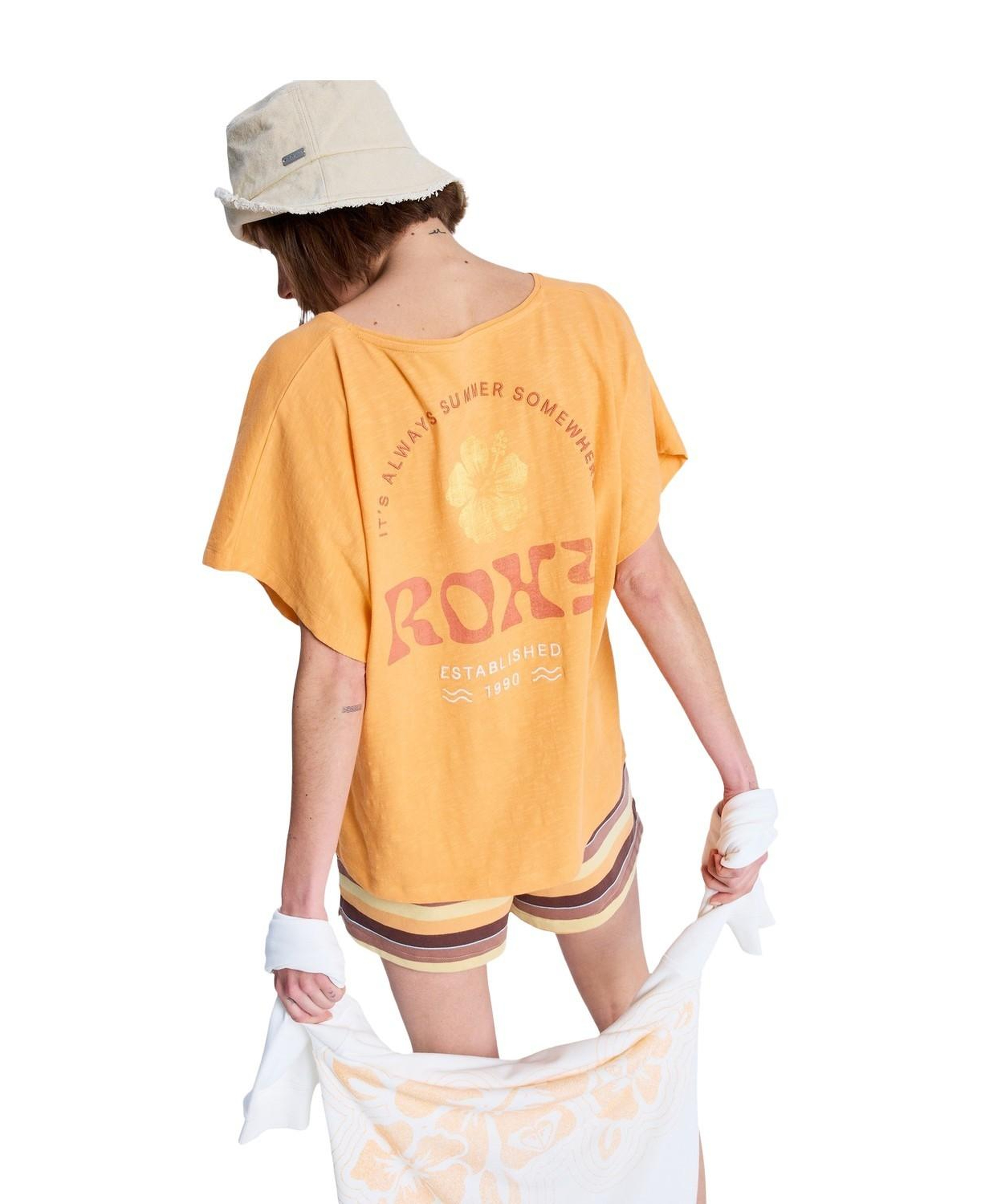 Roxy Nightfall Kadın Turuncu Tişört
