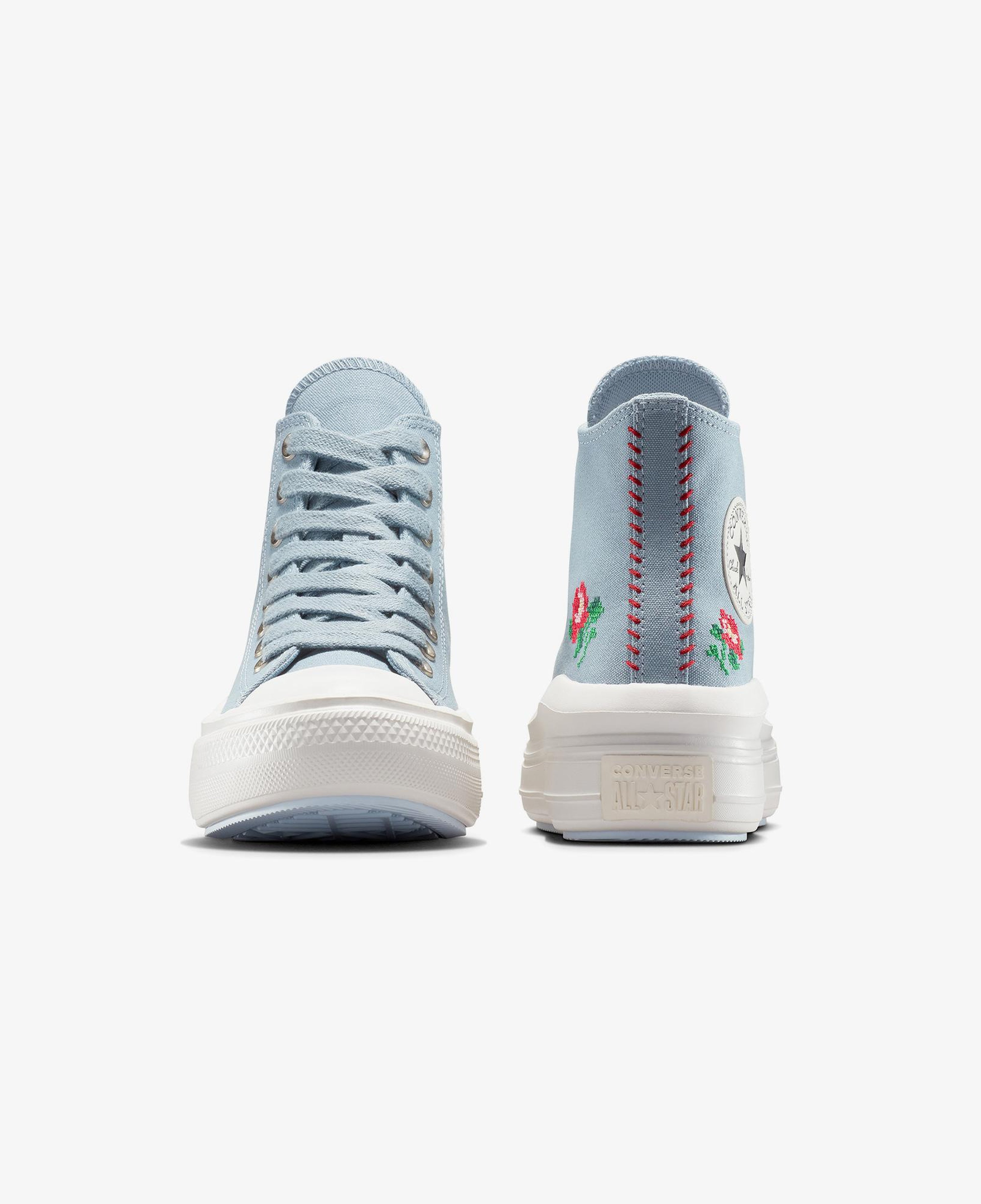 Converse Chuck Taylor All Star Motion Rose Kadın Mavi Platform Sneaker