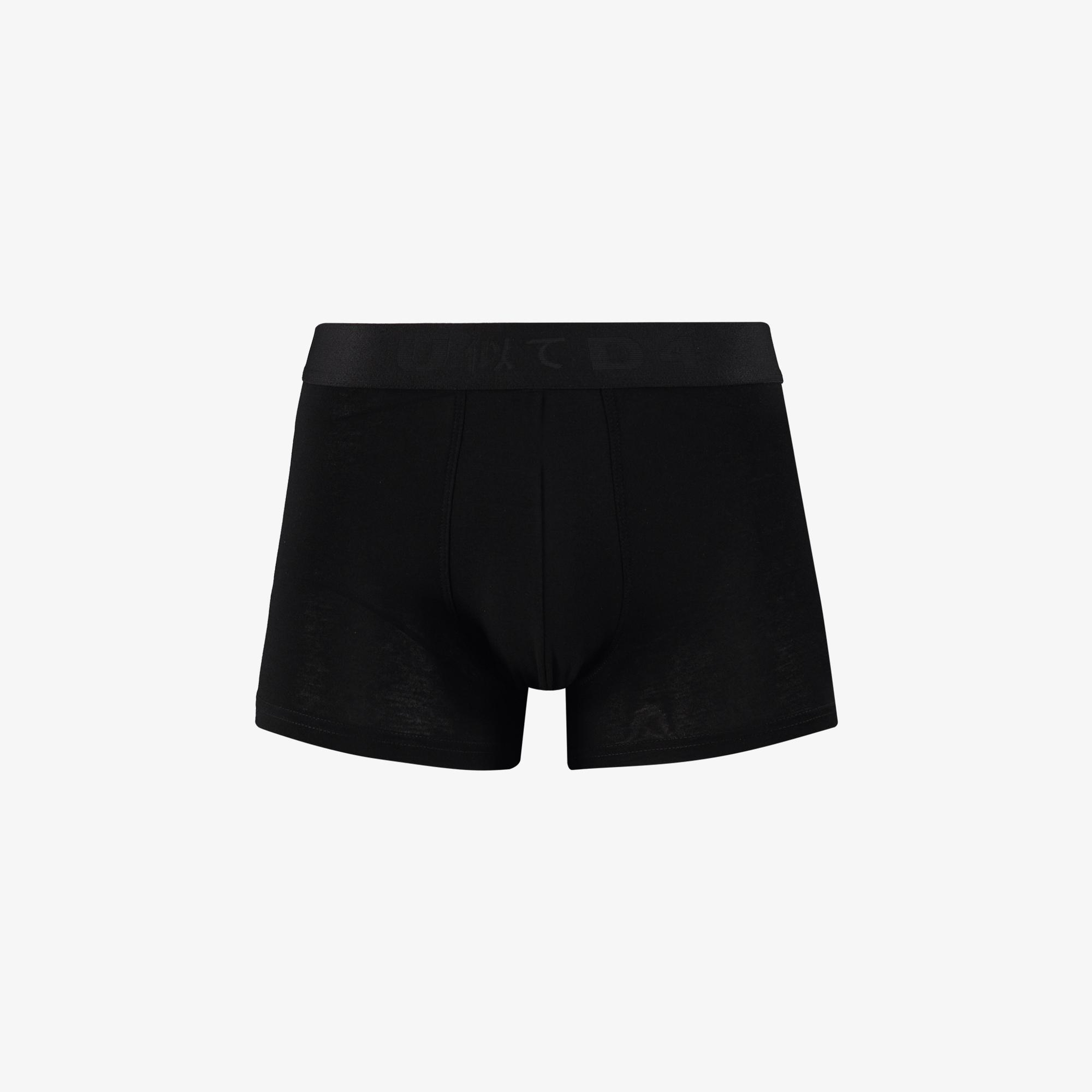 UNITED4 Classic 3lü Erkek Siyah Boxer