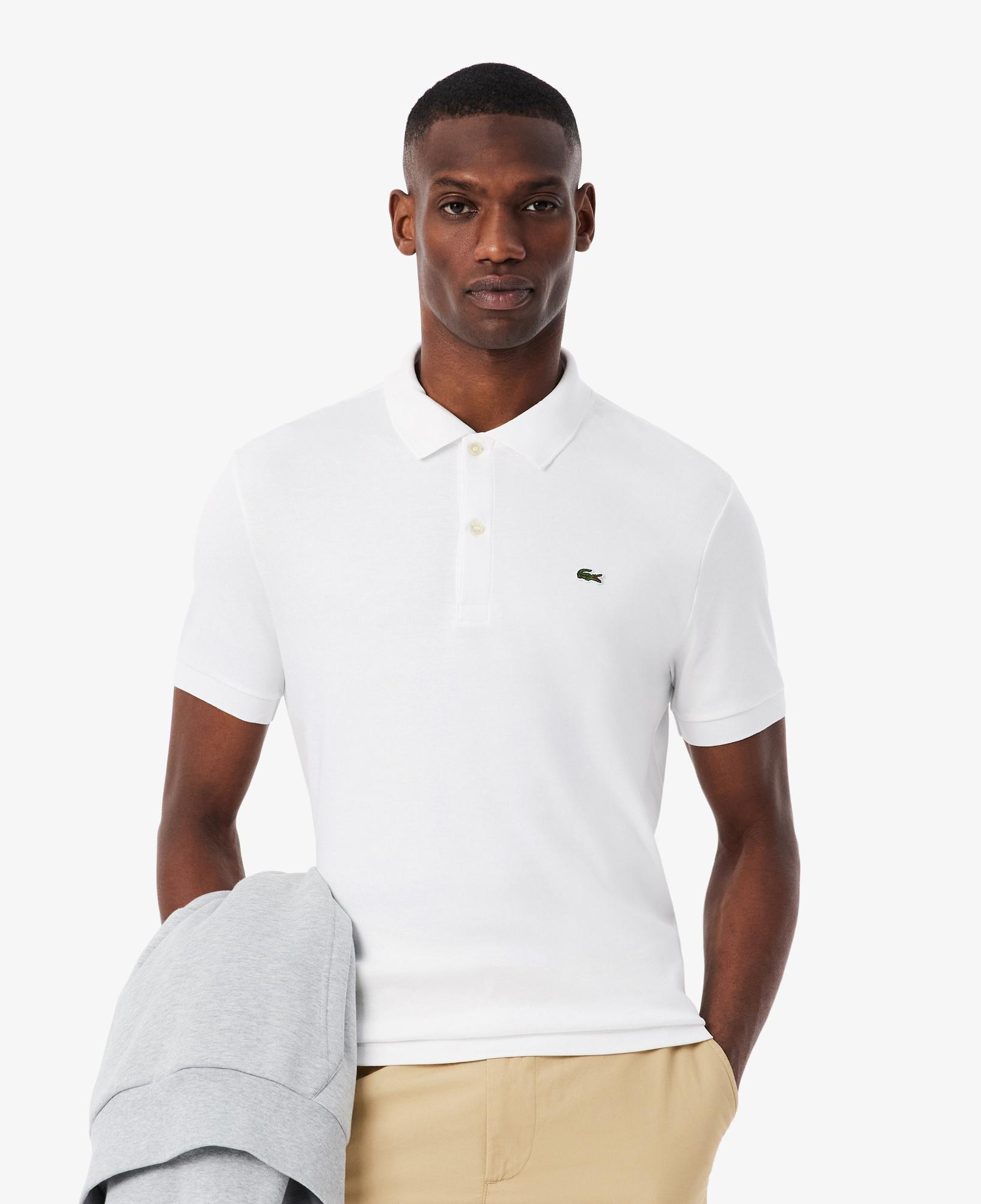 Erkek Regular Fit Beyaz Polo