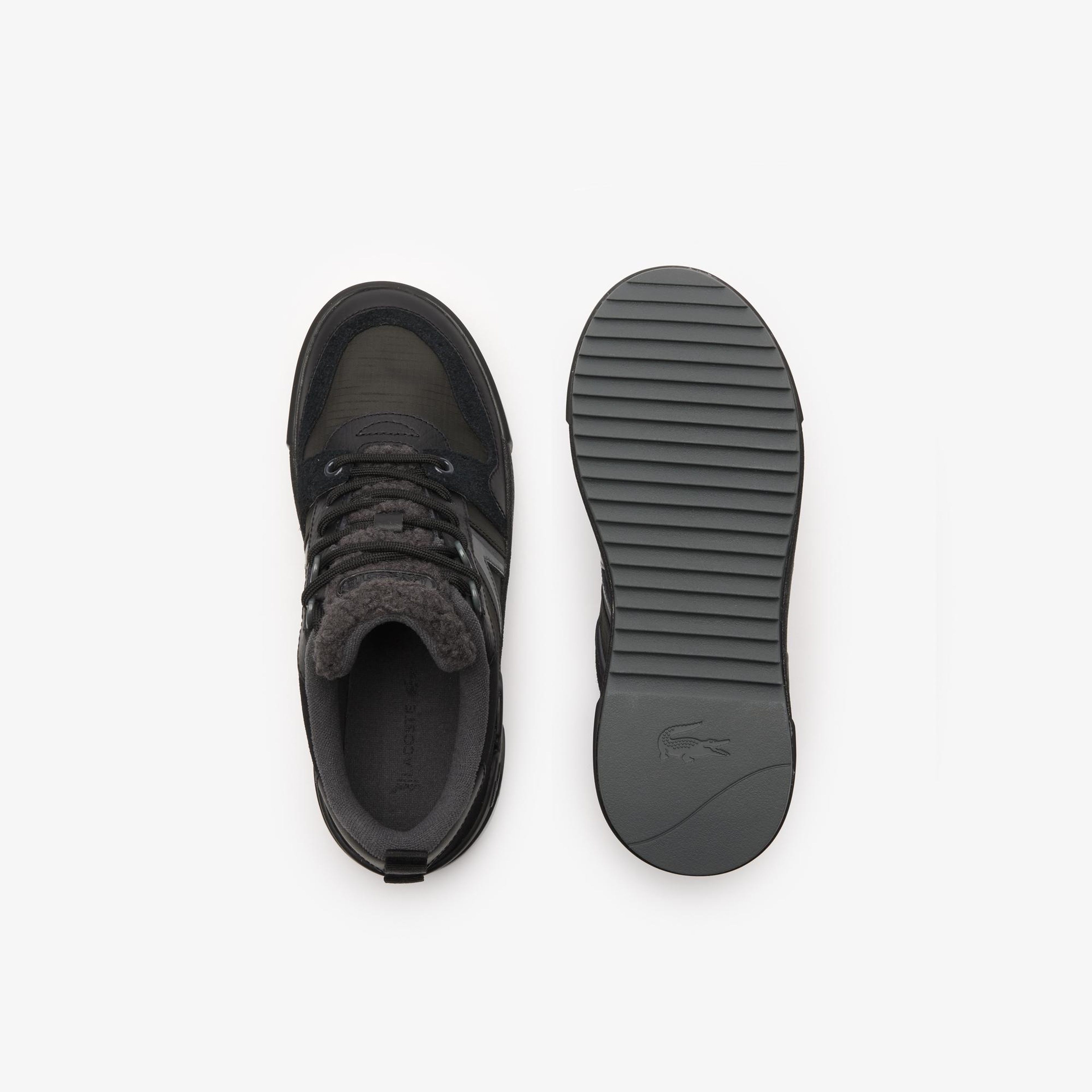 Lacoste L002 Winter Mid Kadın Siyah Bot