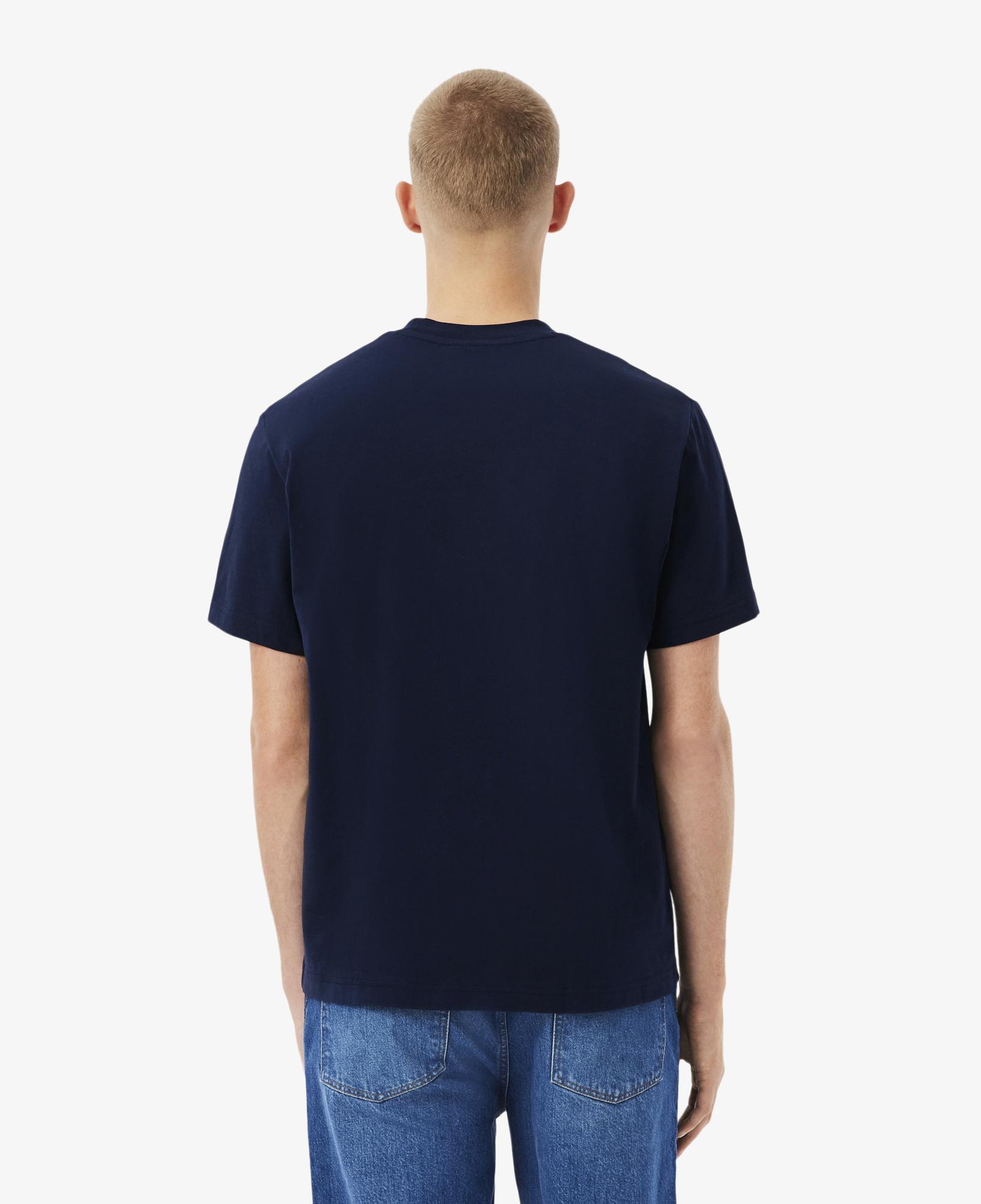 Erkek Classic Fit Bisiklet Yaka Lacivert T-Shirt