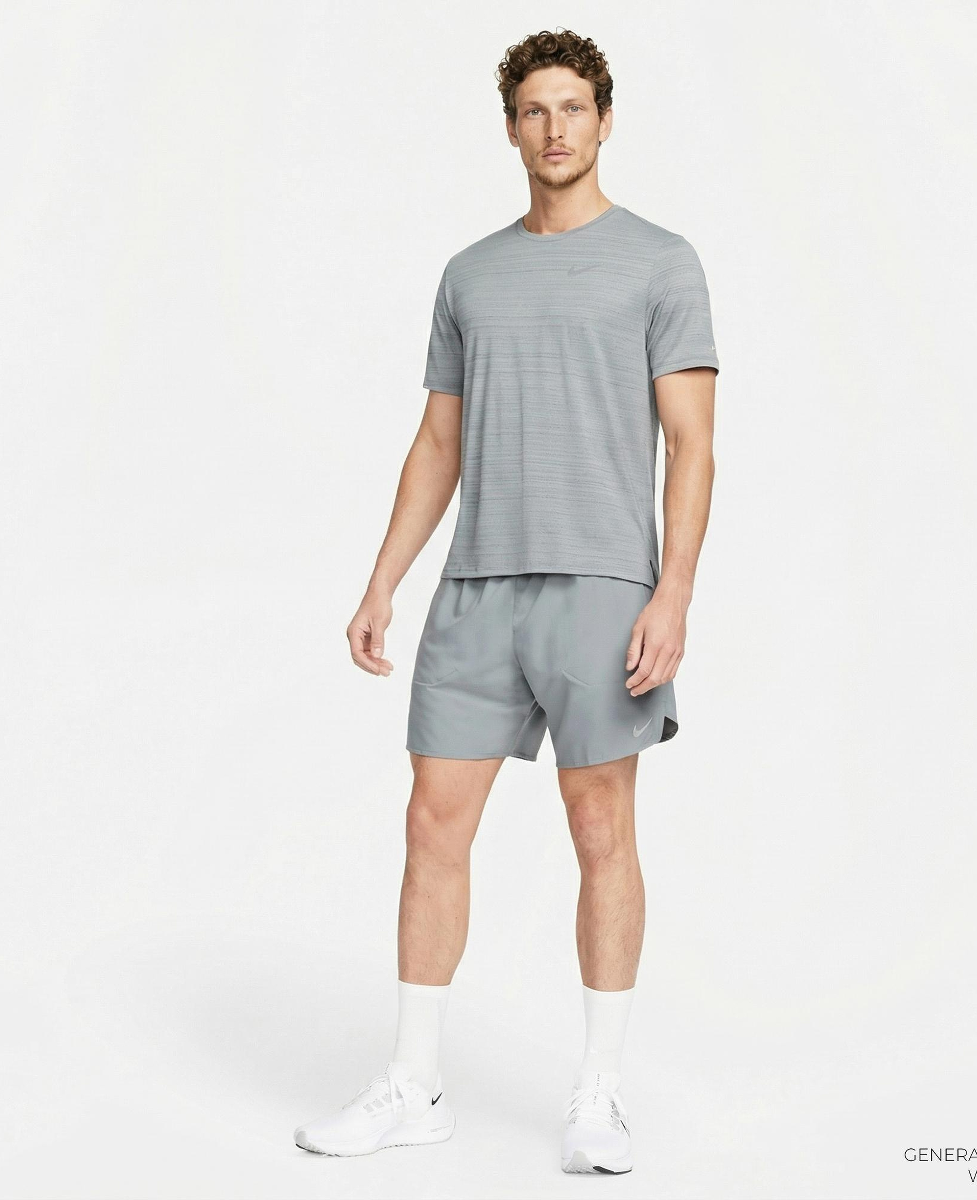 Nike Dri-Fit Stride 7 İnç Bf Erkek Gri Şort