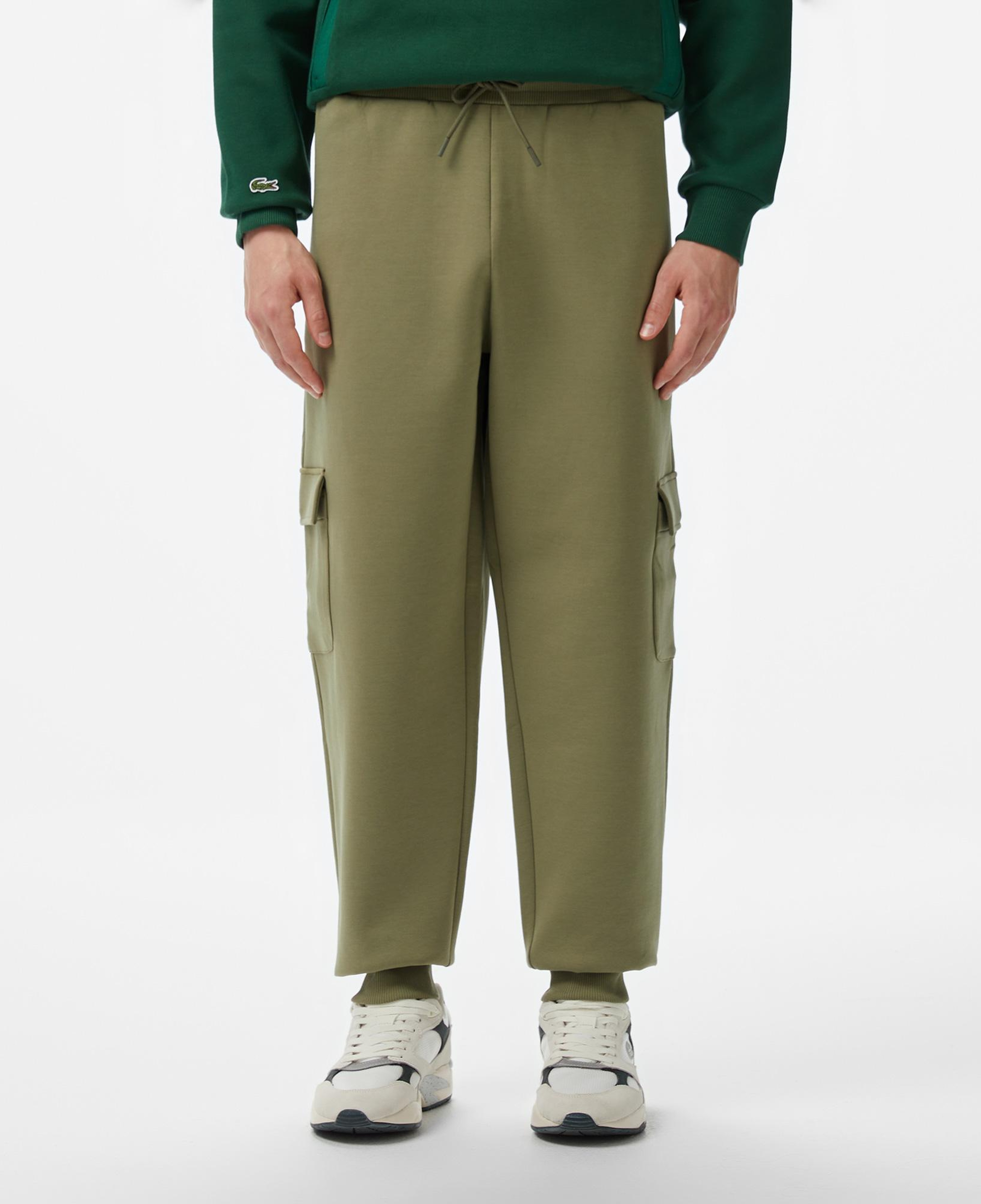 Erkek Loose Fit Haki Eşofman Altı