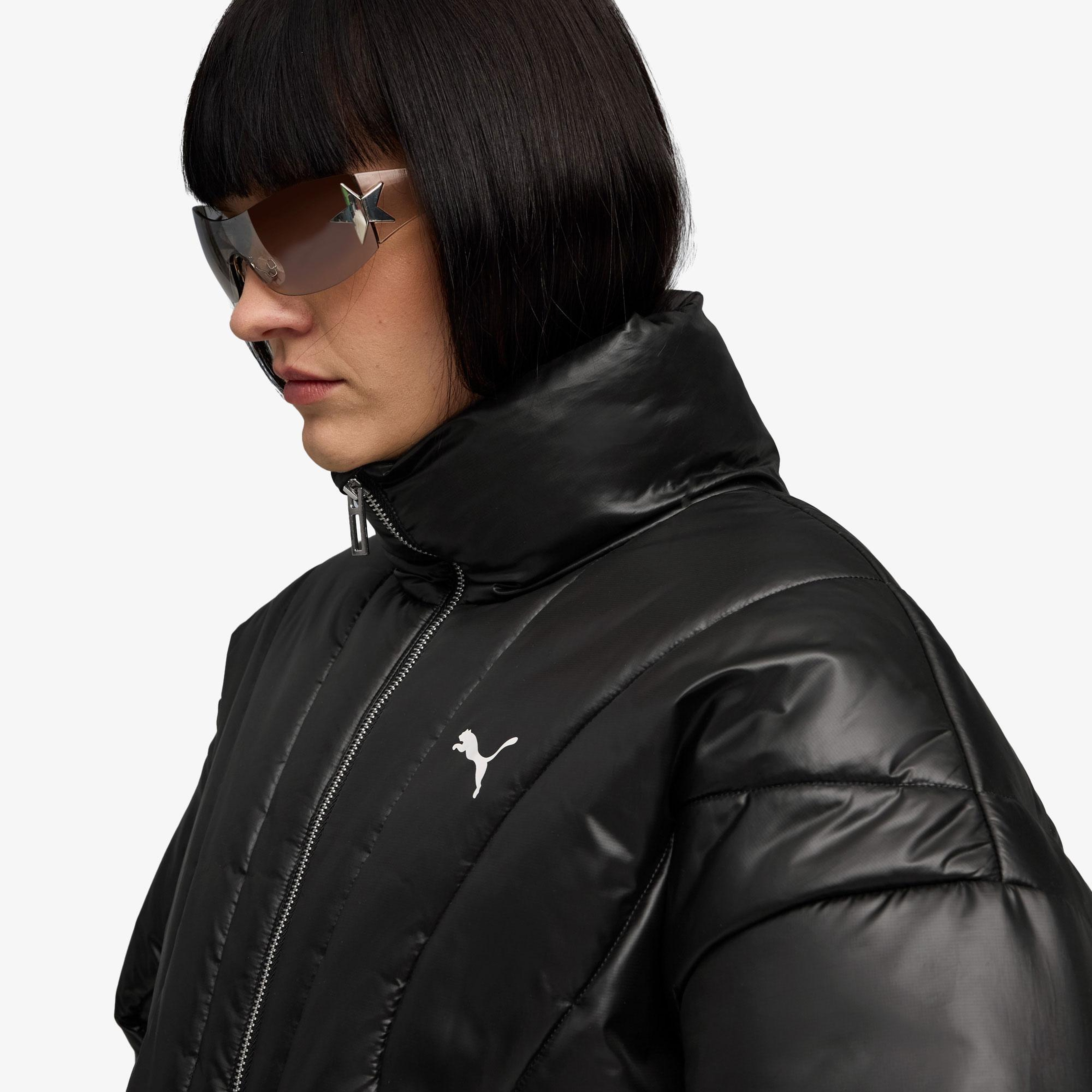 Puma Dare to Puffer  Kadın Siyah Mont
