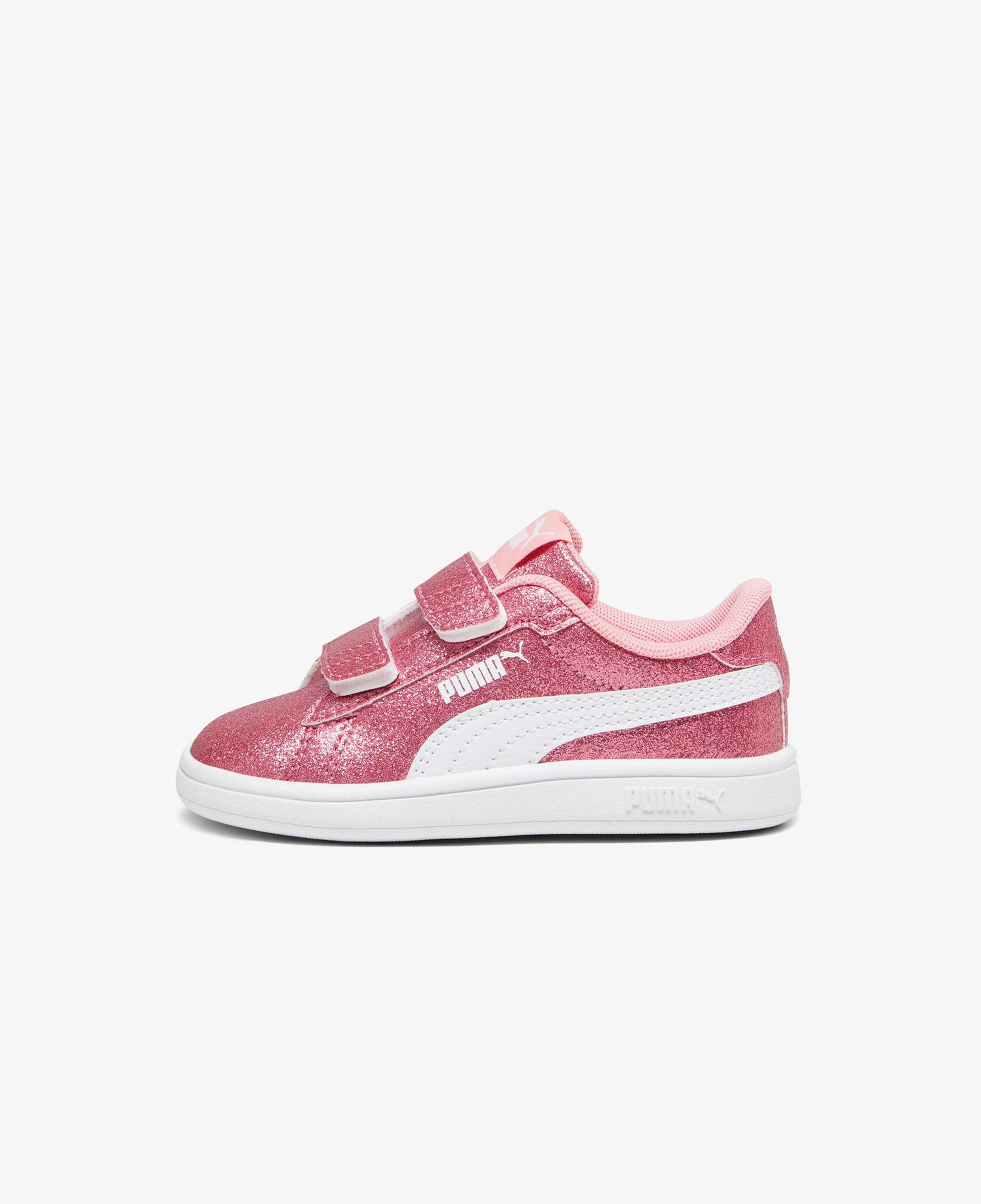 Puma Smash 3.0 Glit Glam V Bebek Beyaz Spor Ayakkabı