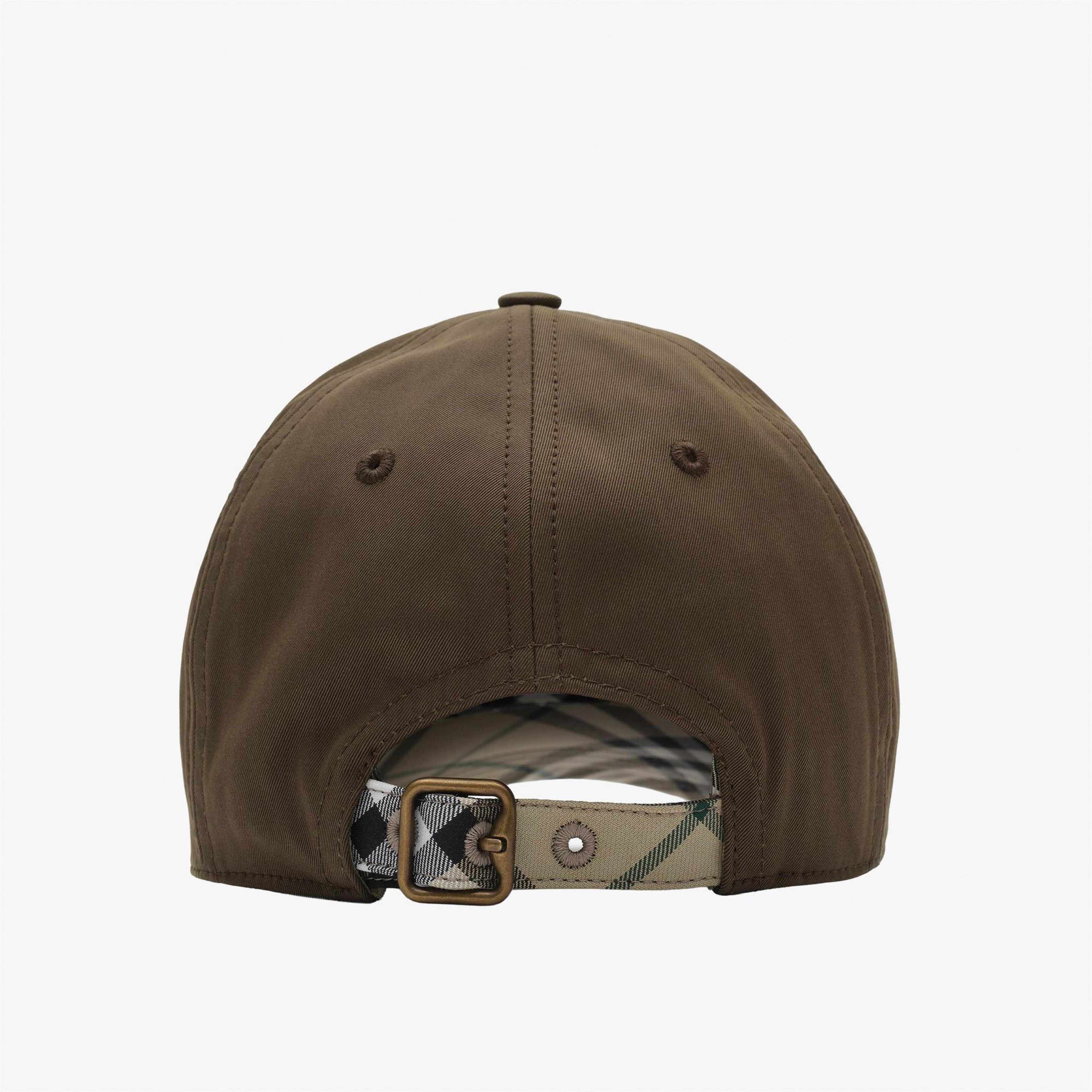 Burberry Gabardine Baseball Kadın Haki Şapka