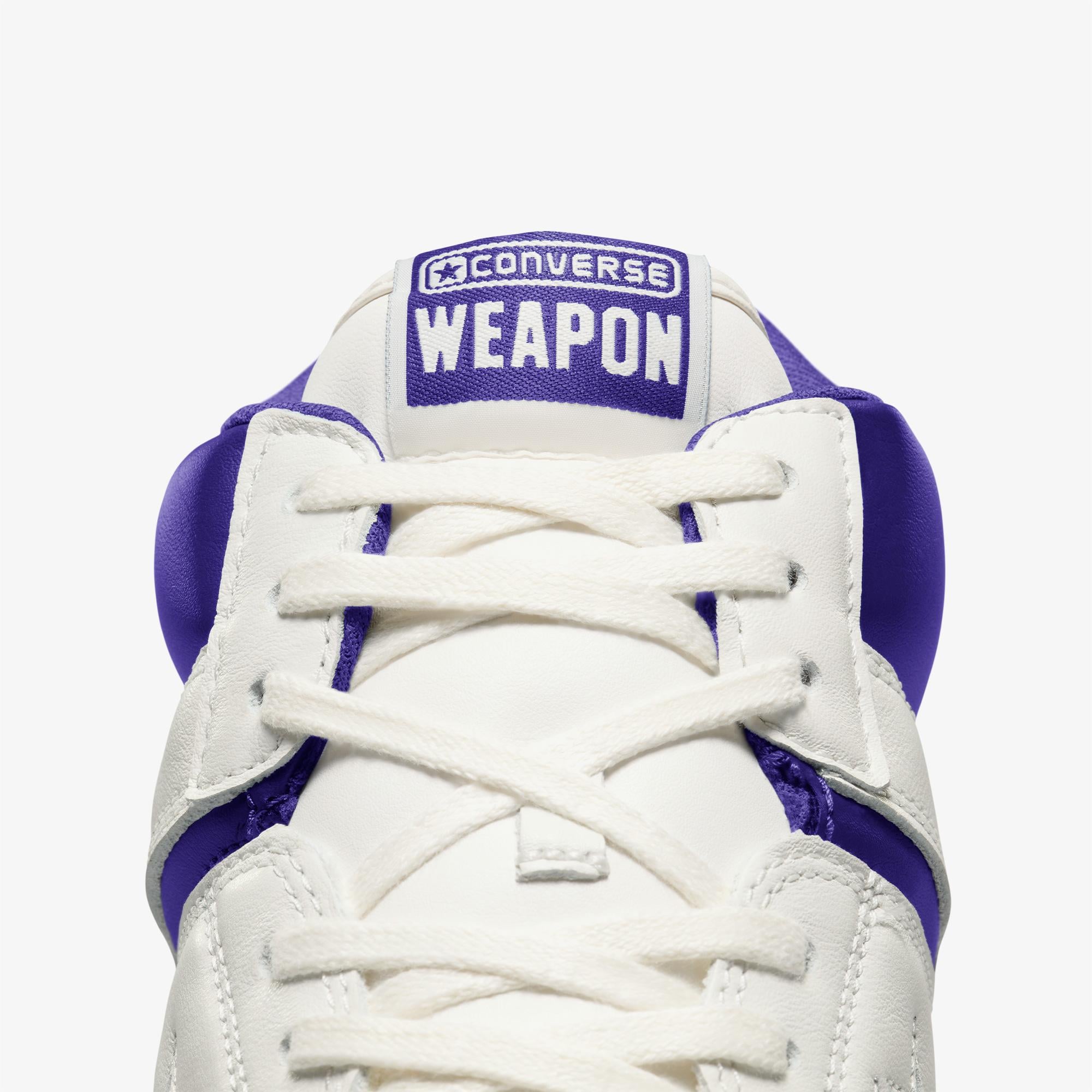 Converse Weapon Unisex Krem Deri Sneaker