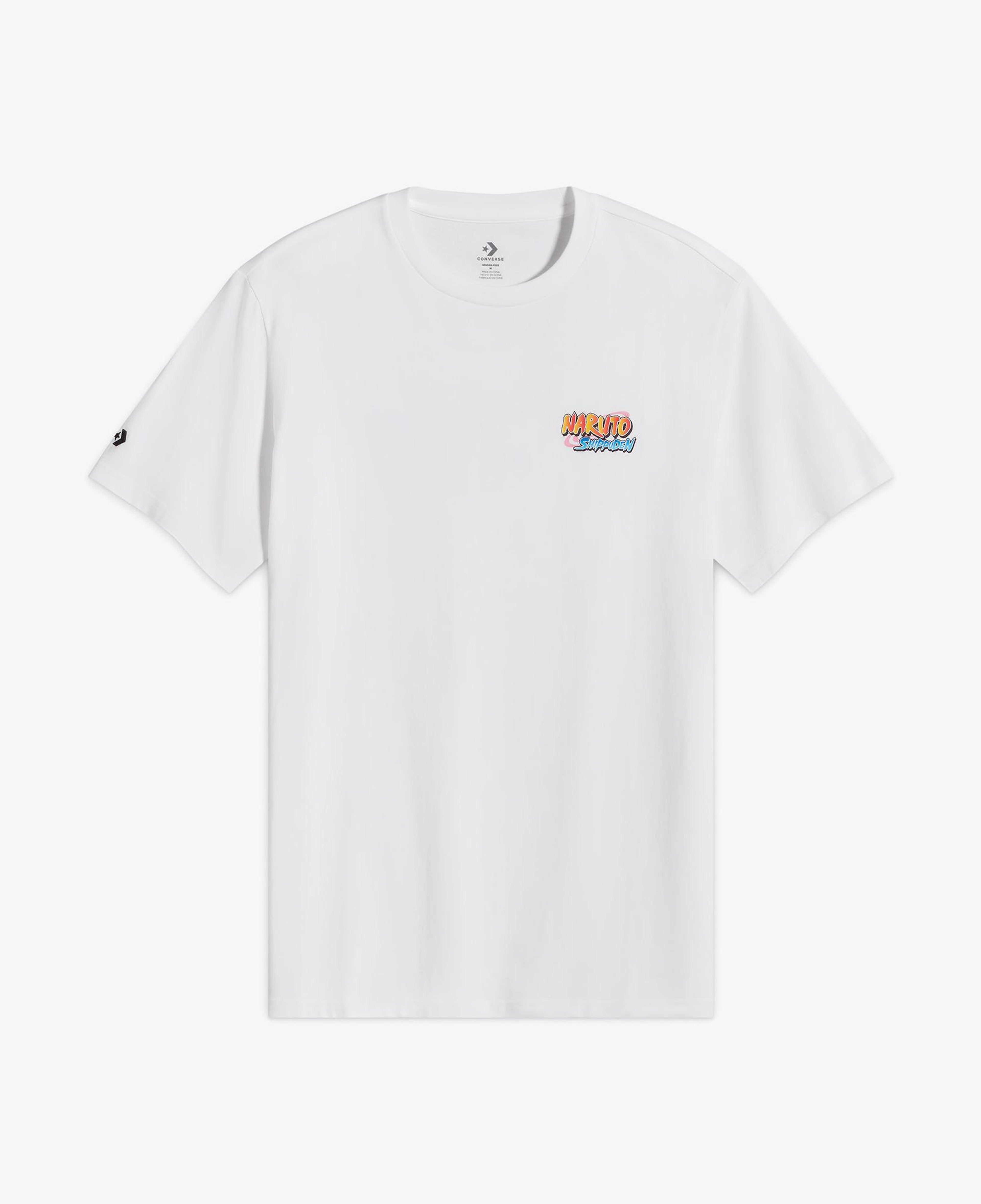 Converse x Naruto Unisex Beyaz T-Shirt