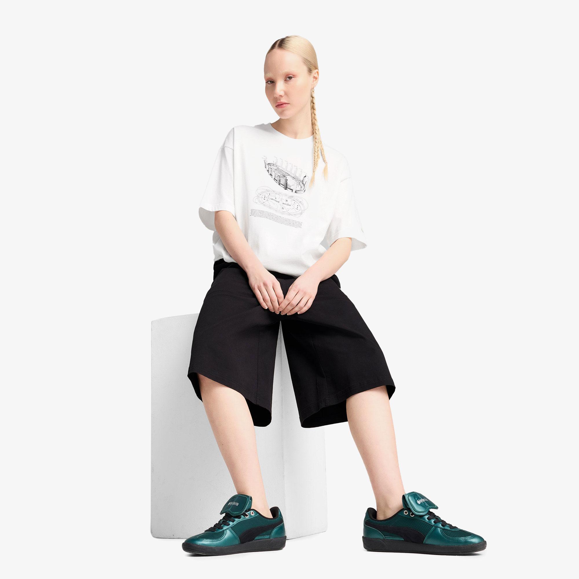 Puma X Harry Potter Unisex Beyaz T-Shirt