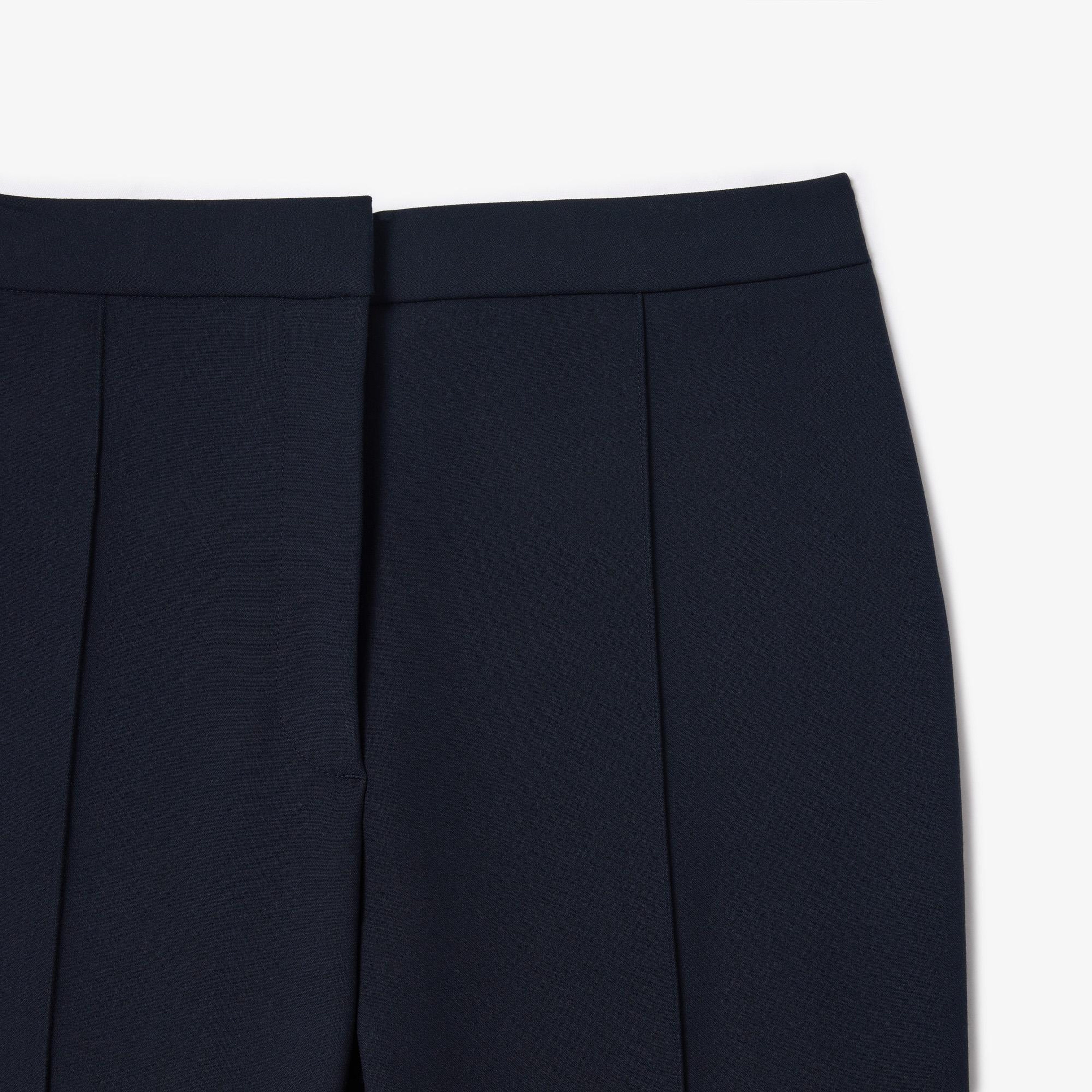 Kadın Flare Fit Lacivert Pantolon