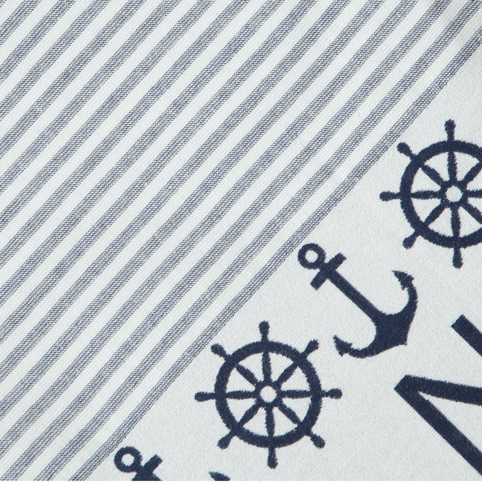 Nautica Lacivert Plaj Havlusu