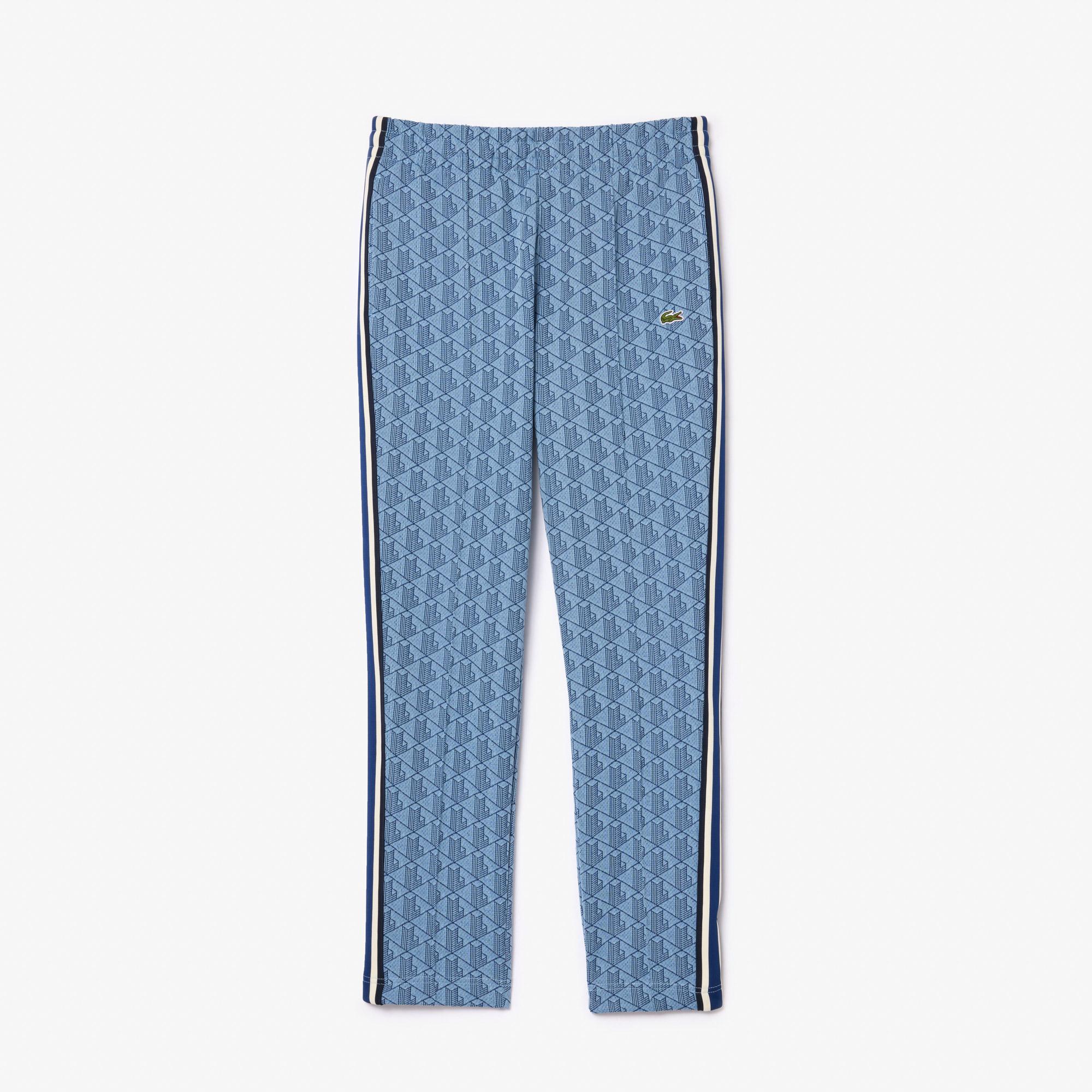 Lacoste Erkek Regular Fit Monogram Lacivert Eşofman Altı