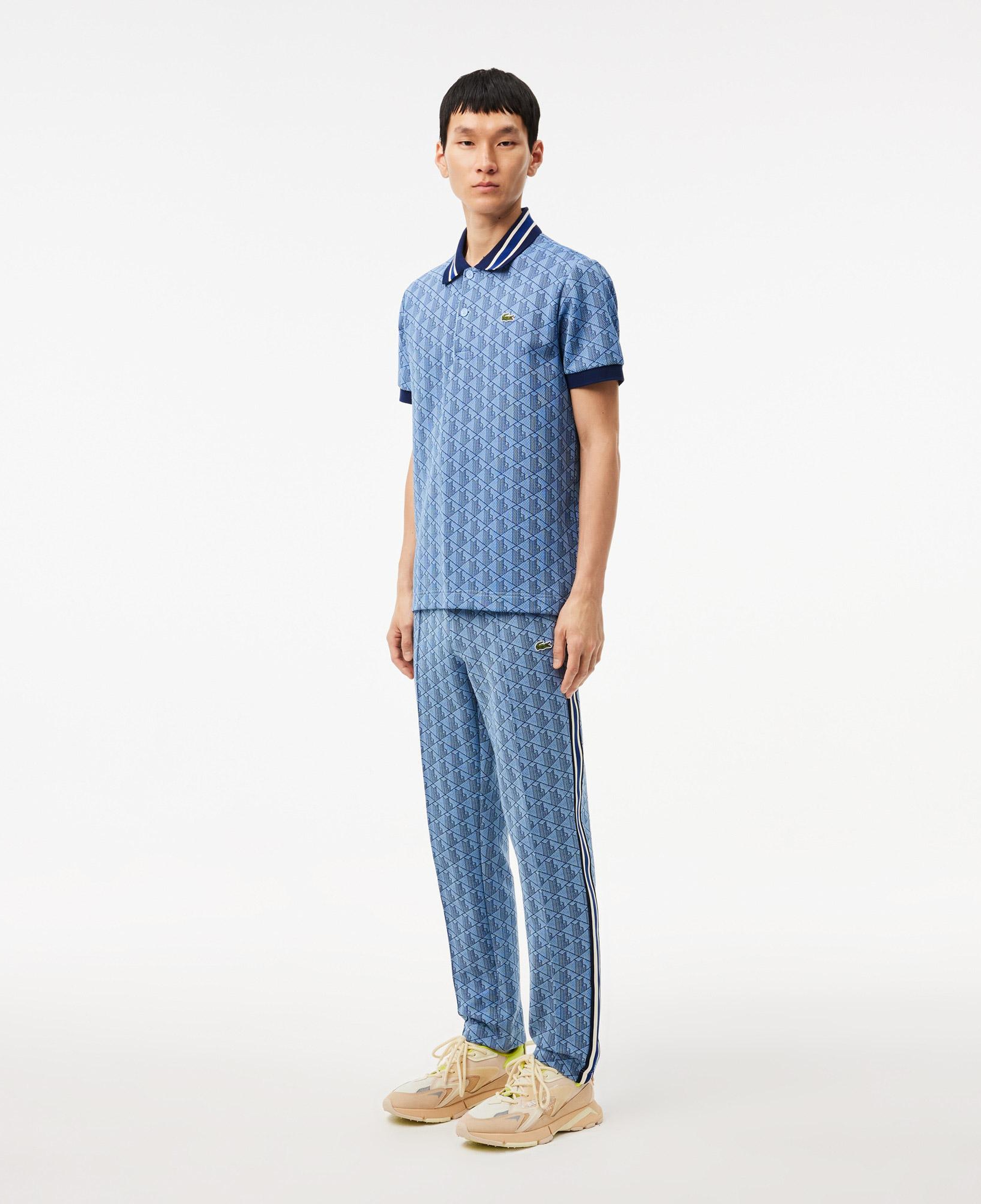 Lacoste Erkek Regular Fit Monogram Lacivert Eşofman Altı
