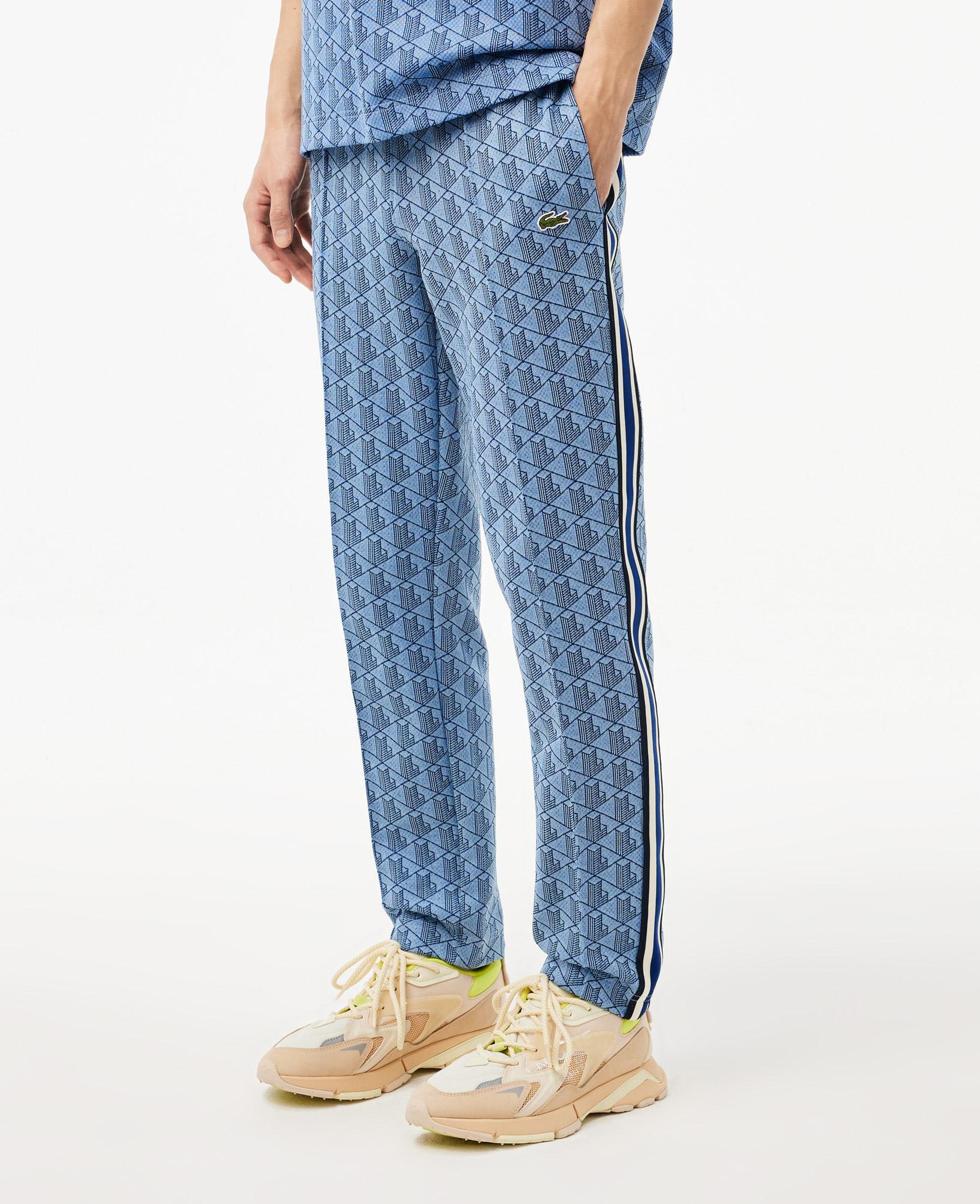 Lacoste Erkek Regular Fit Monogram Lacivert Eşofman Altı