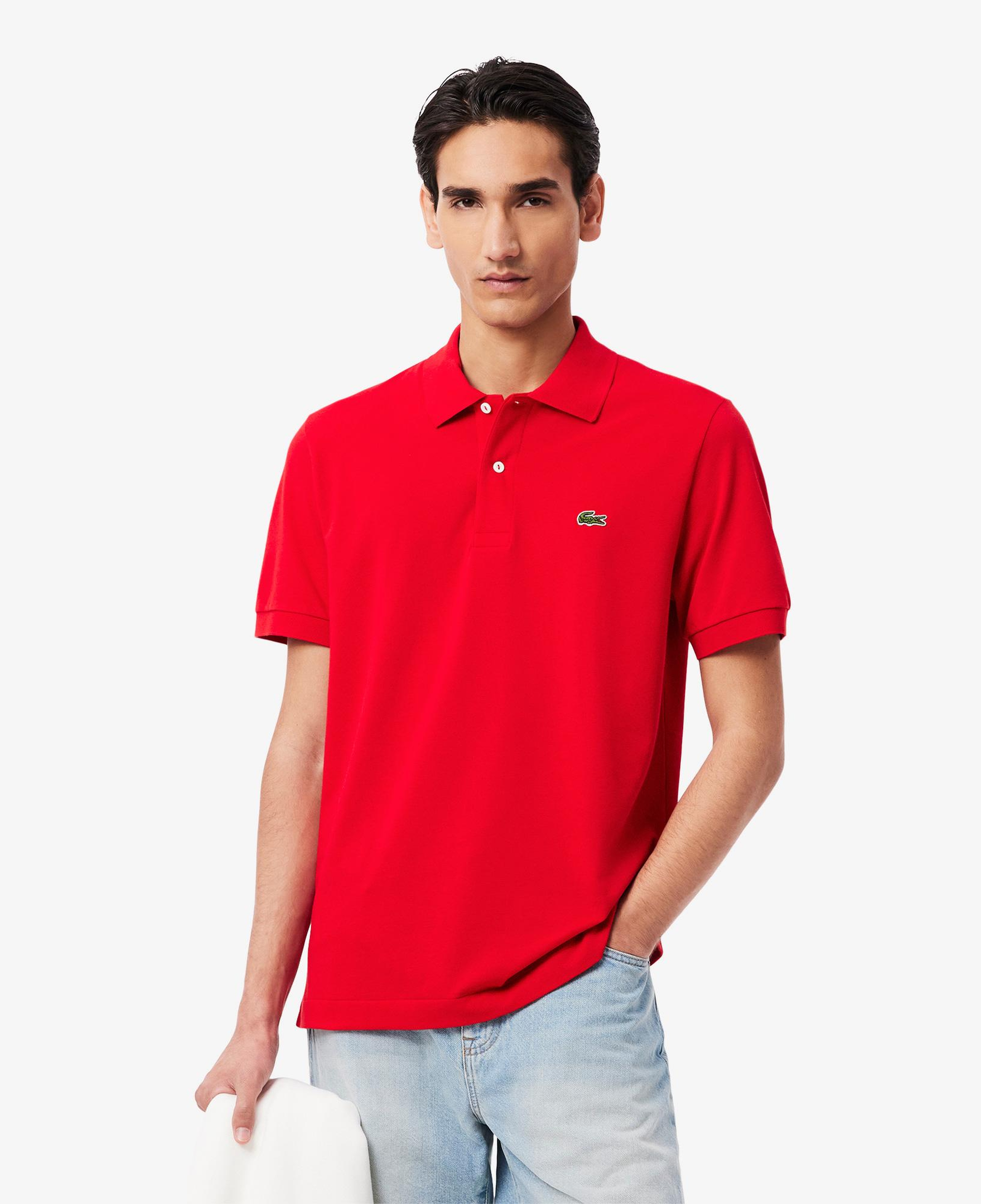 L.12.12 Light Erkek Classic Fit Kırmızı Polo