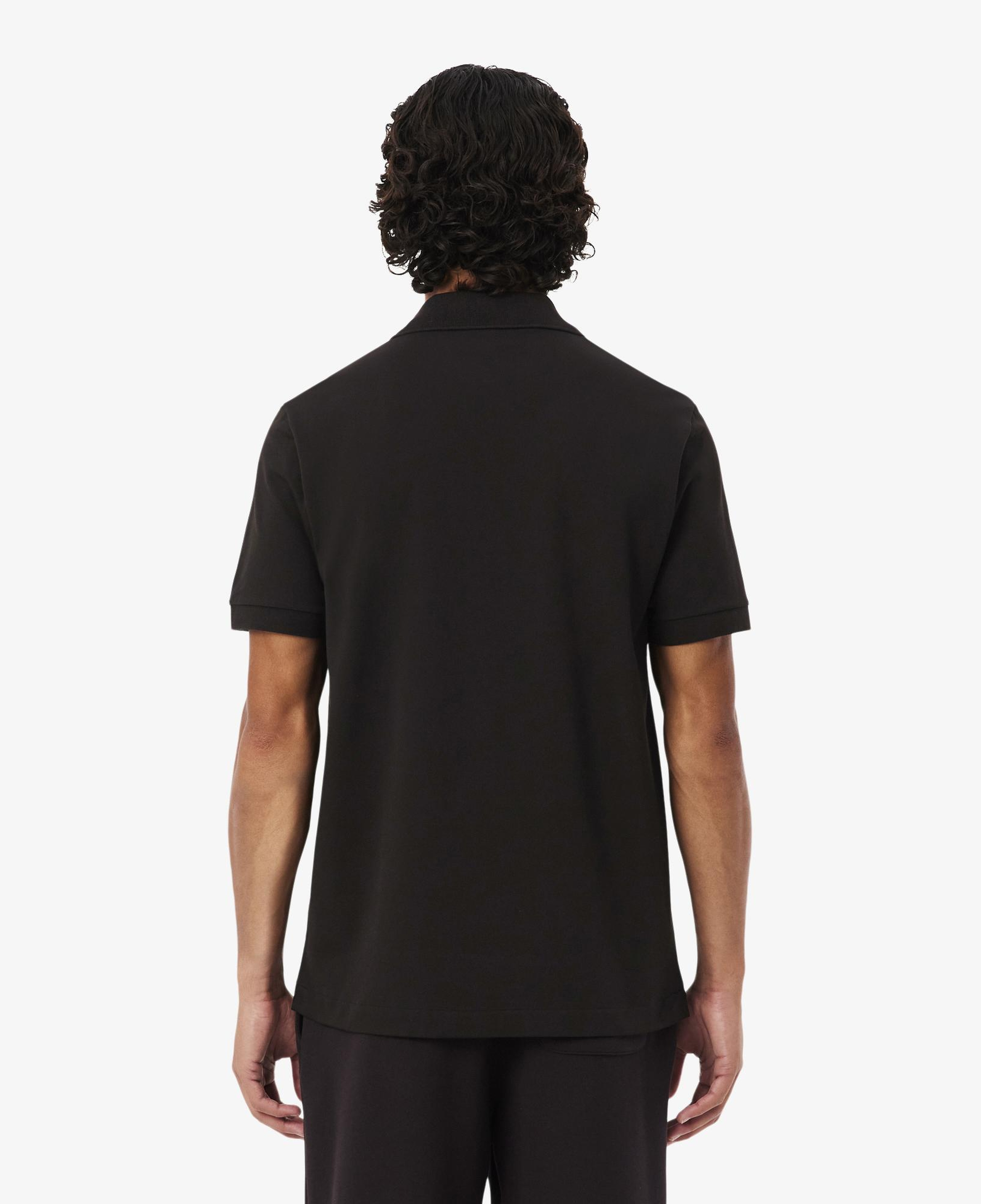 L.12.12 Light Erkek Classic Fit Koyu Kahverengi Polo