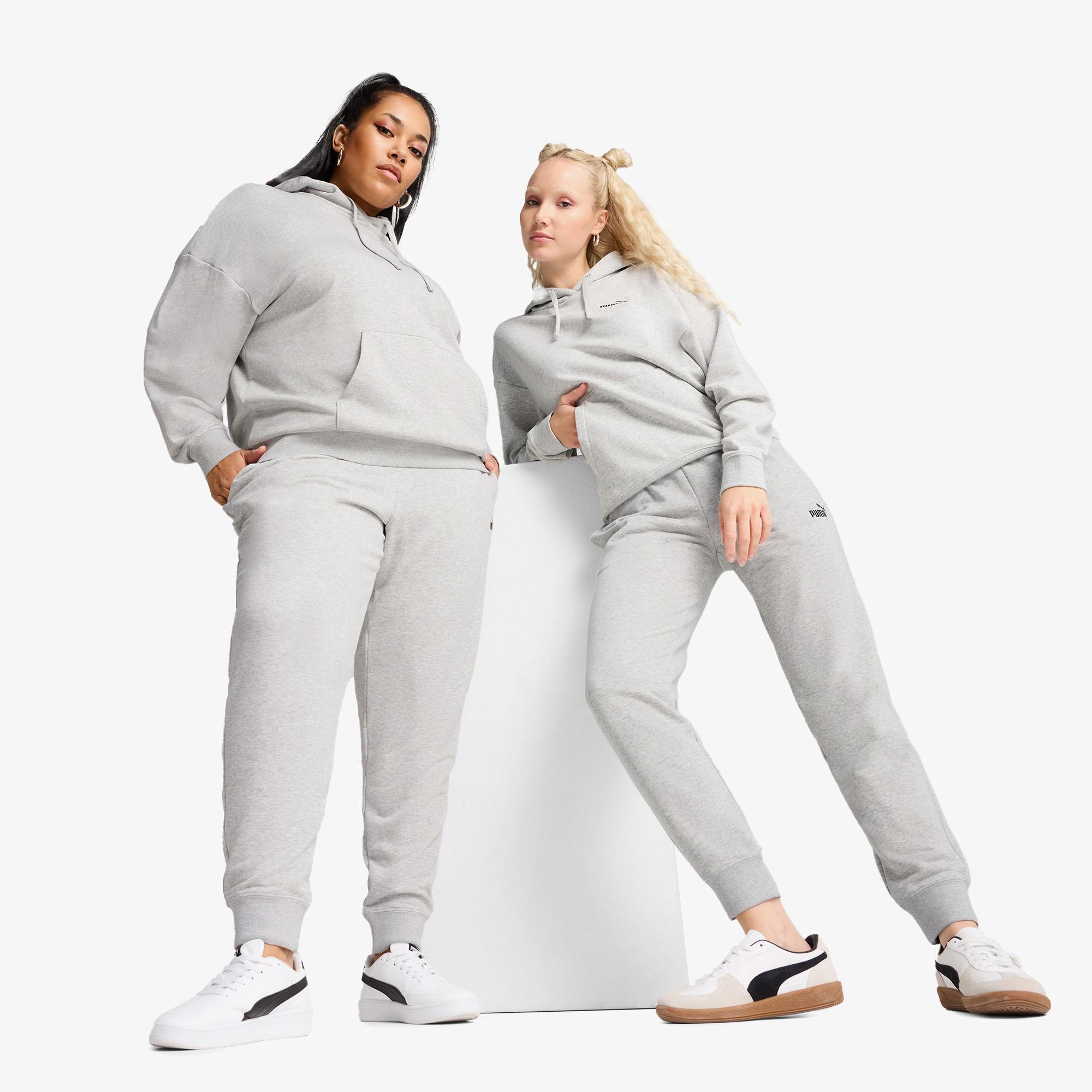 Puma Essentials Small No. 1 Logo Kadın Gri Eşofman Altı