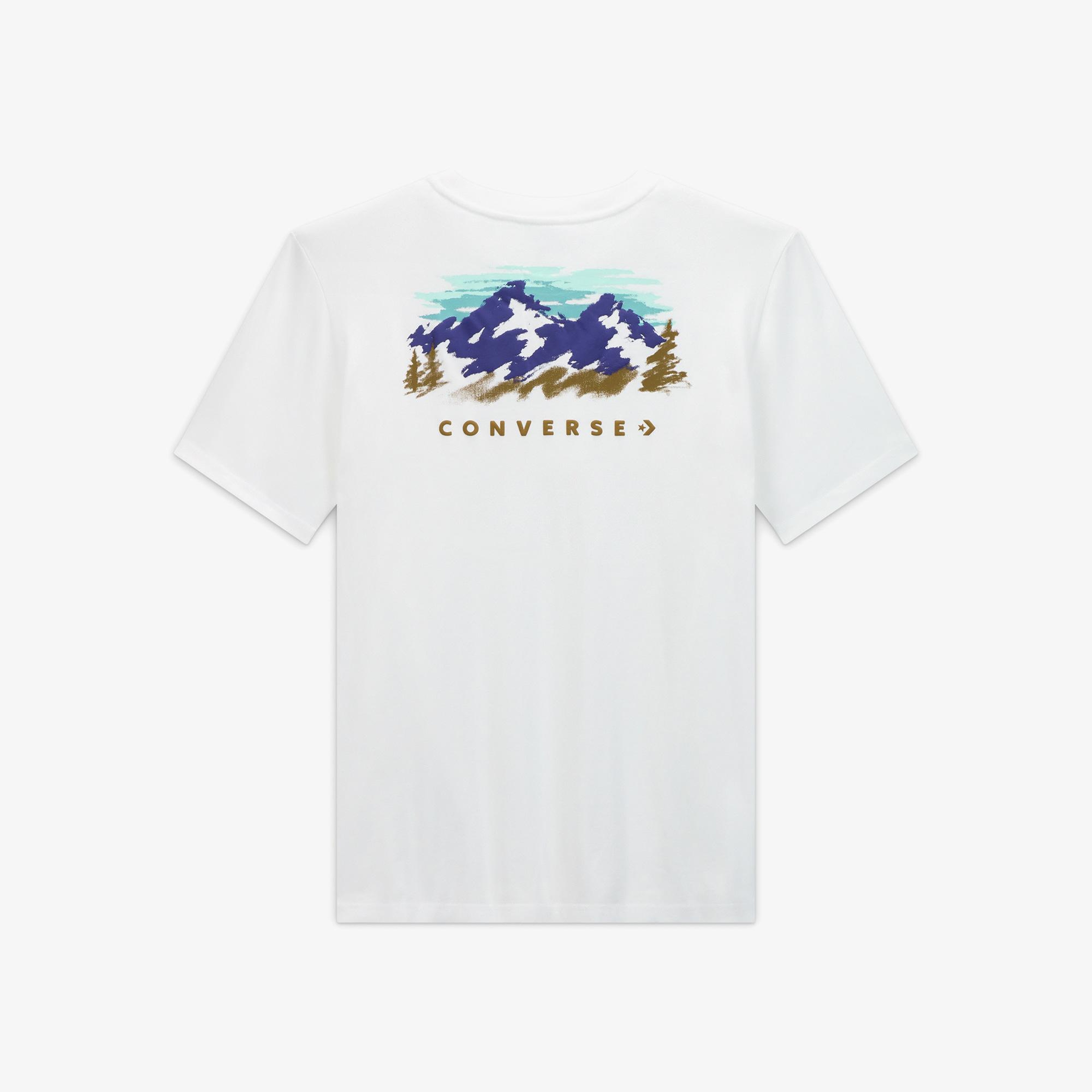 Converse Classic Erkek Beyaz T-Shirt