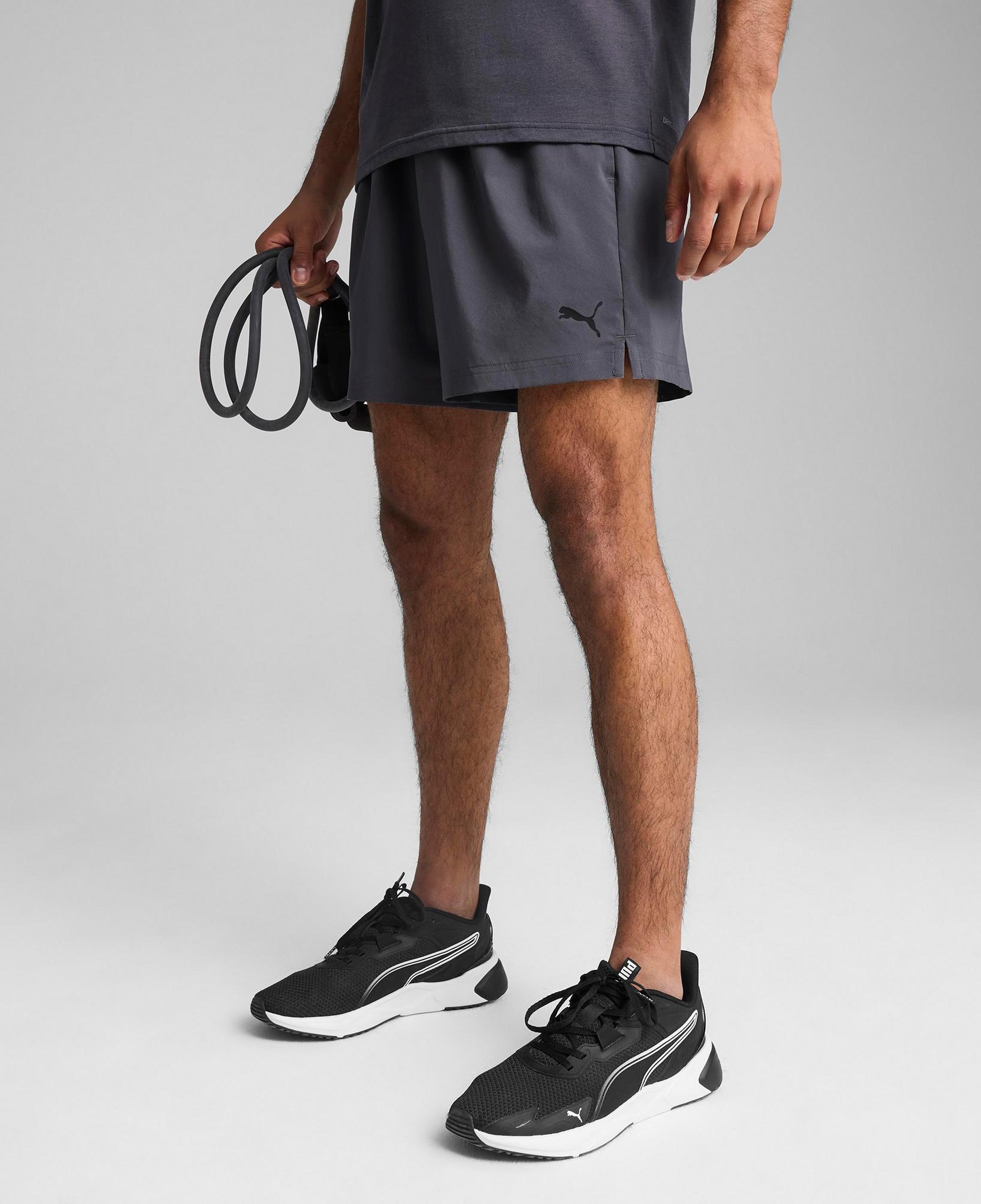 Puma Tad Essentials 5 Woven Erkek Gri Antrenman Şortu