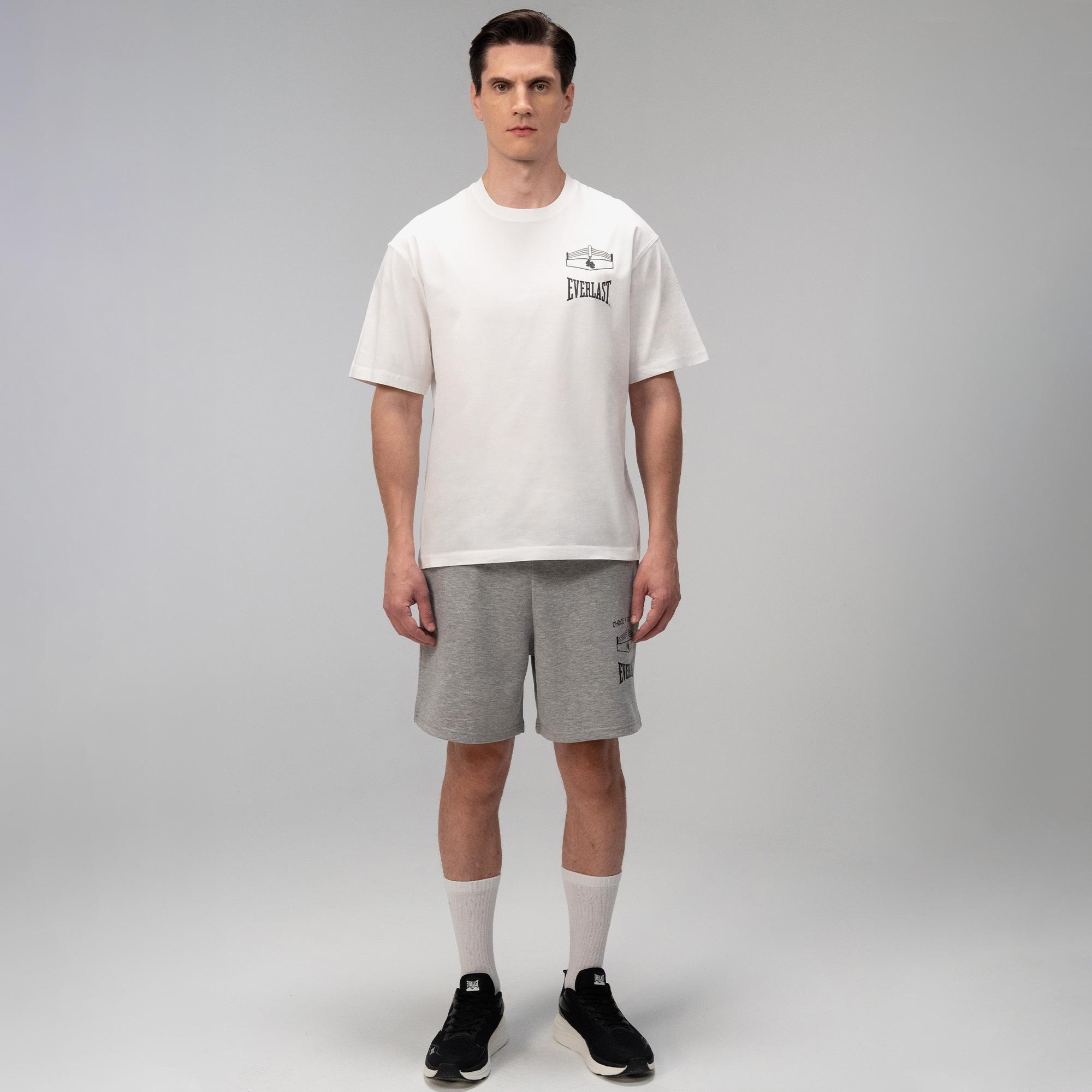 Everlast Choice Of Champs Comfort Fit Beyaz Erkek T-Shirt