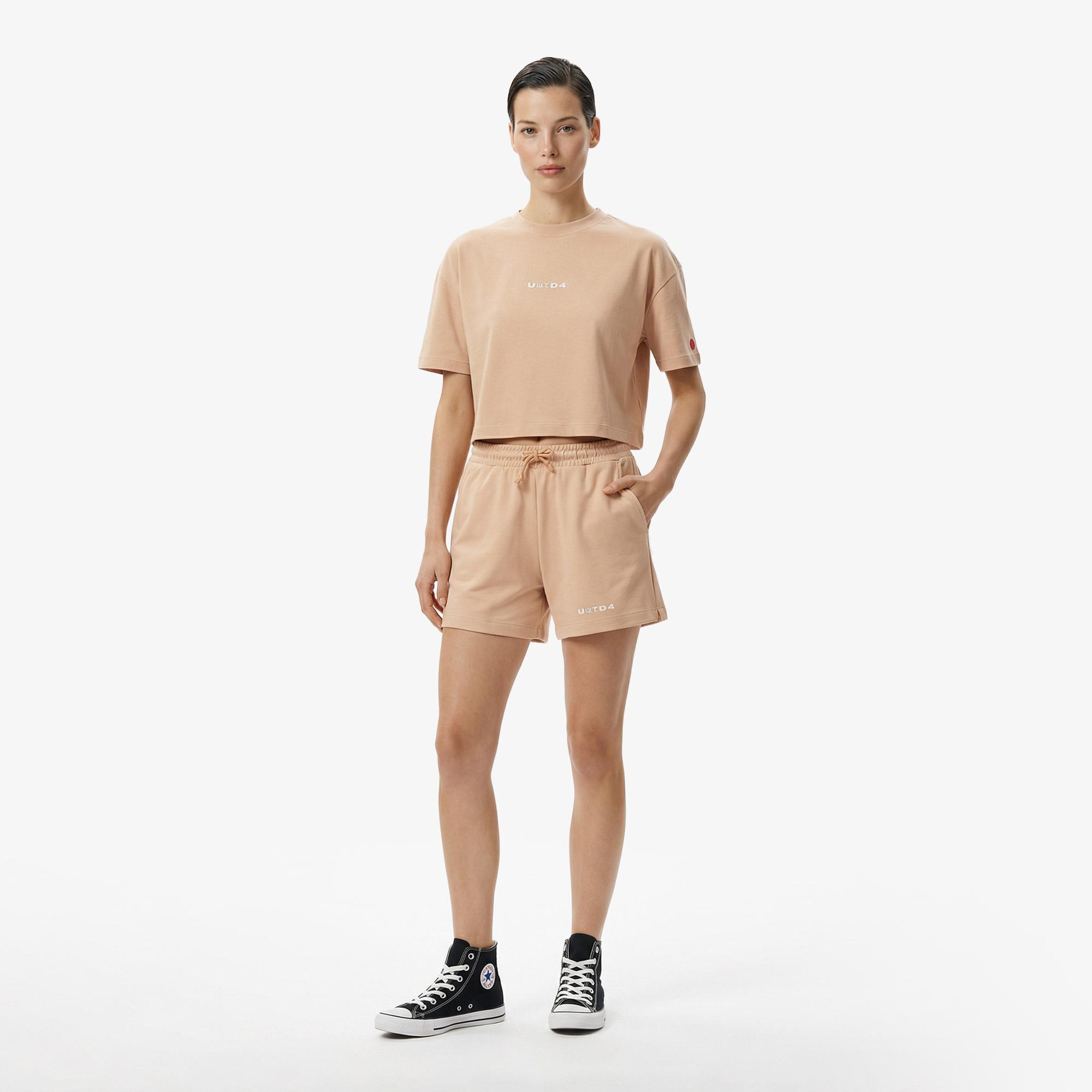 UNITED4 Regular Fit Kadın Pembe Şort