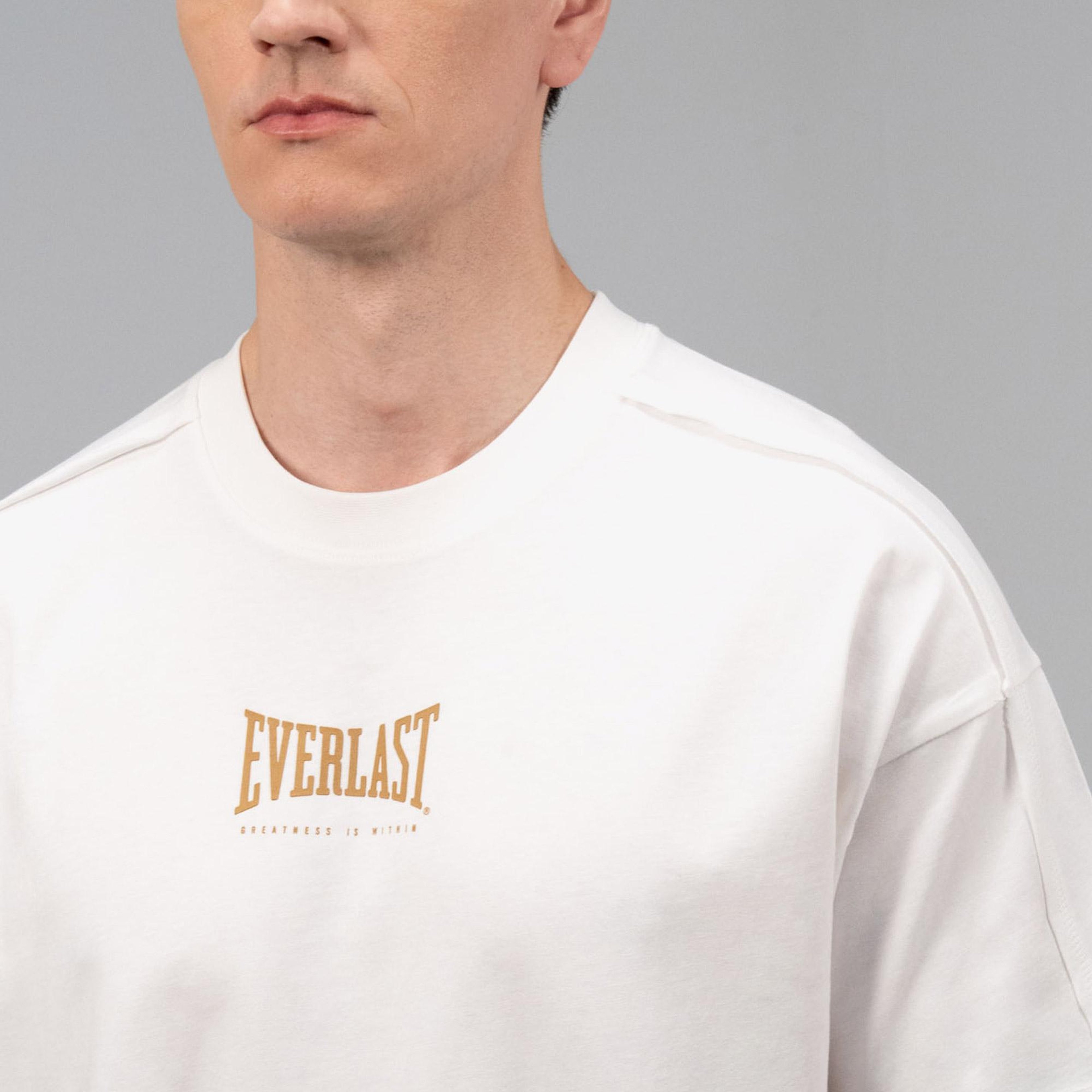 Everlast Boxing Heritage Oversize Beyaz Erkek T-Shirt