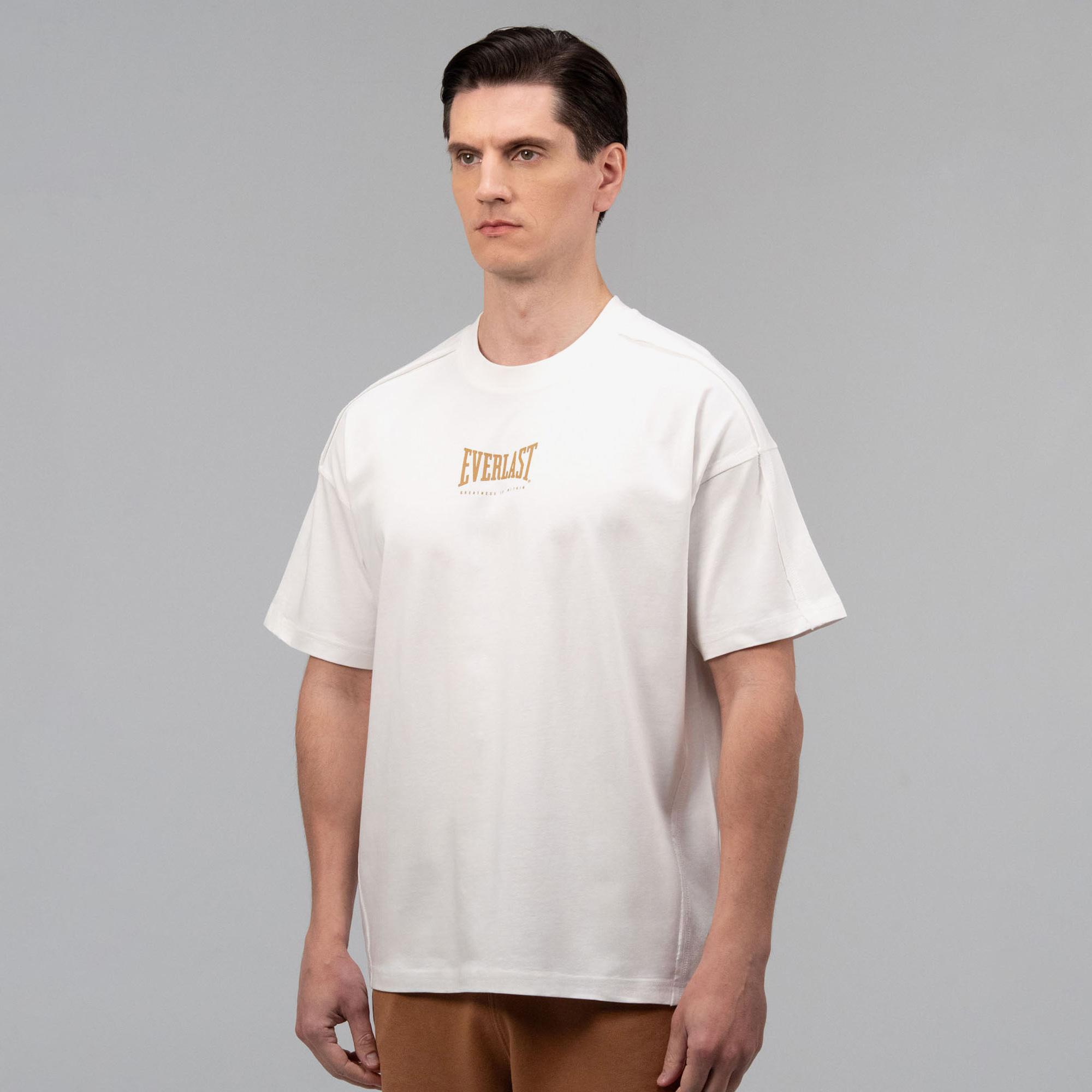 Everlast Boxing Heritage Oversize Beyaz Erkek T-Shirt